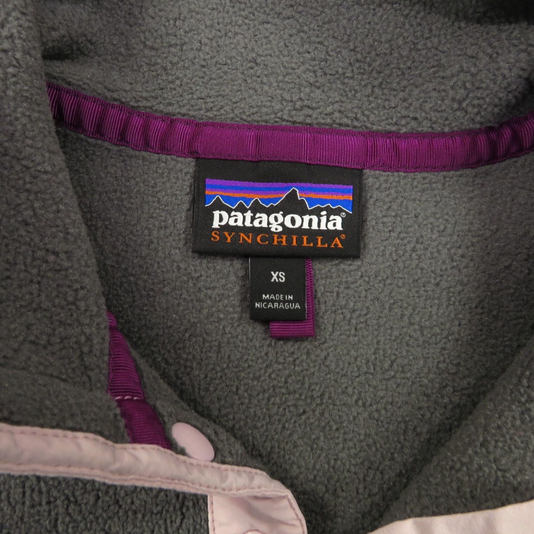 Patagonia Patagonia Jacket Womens XS Lightweight Synchilla Fleece Snap T Lilac Extra Small Size XS / US 0-2 / IT 36-38 - 4 Thumbnail