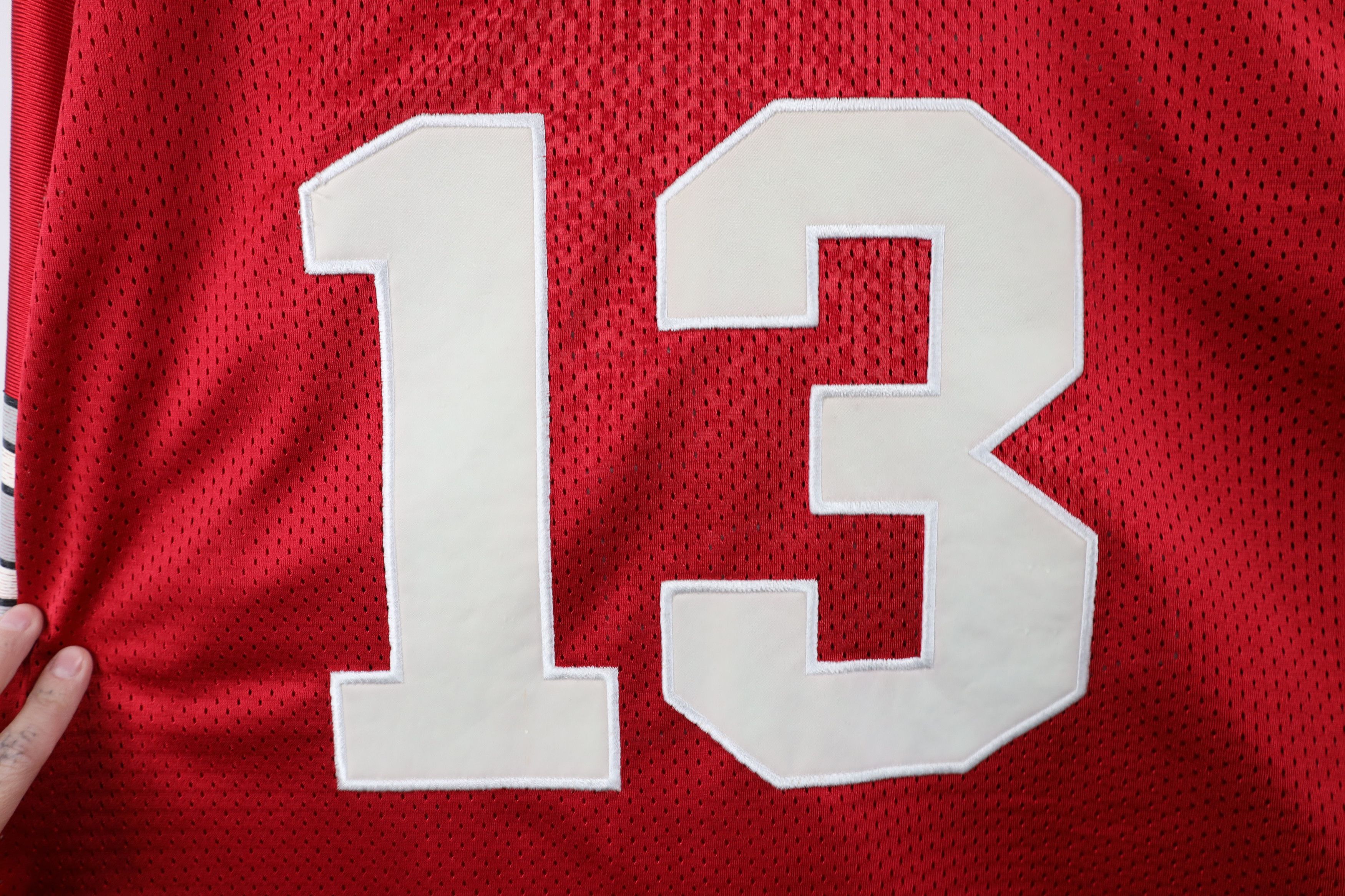 Vintage Vintage Ohio State University Football Jersey Red #13 Size US L / EU 52-54 / 3 - 7 Thumbnail