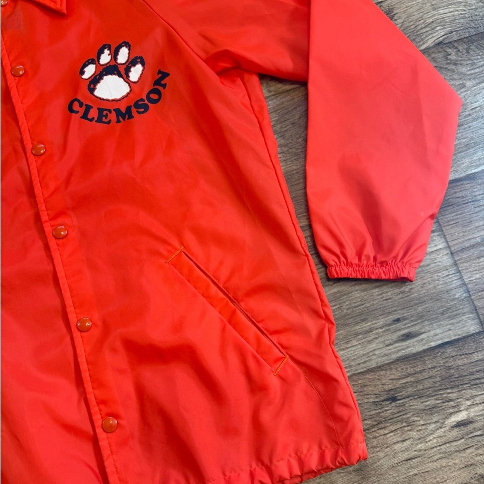 Champion Vintage 60s Champion Clemson University Coach Windbreaker Size US S / EU 44-46 / 1 - 3 Thumbnail
