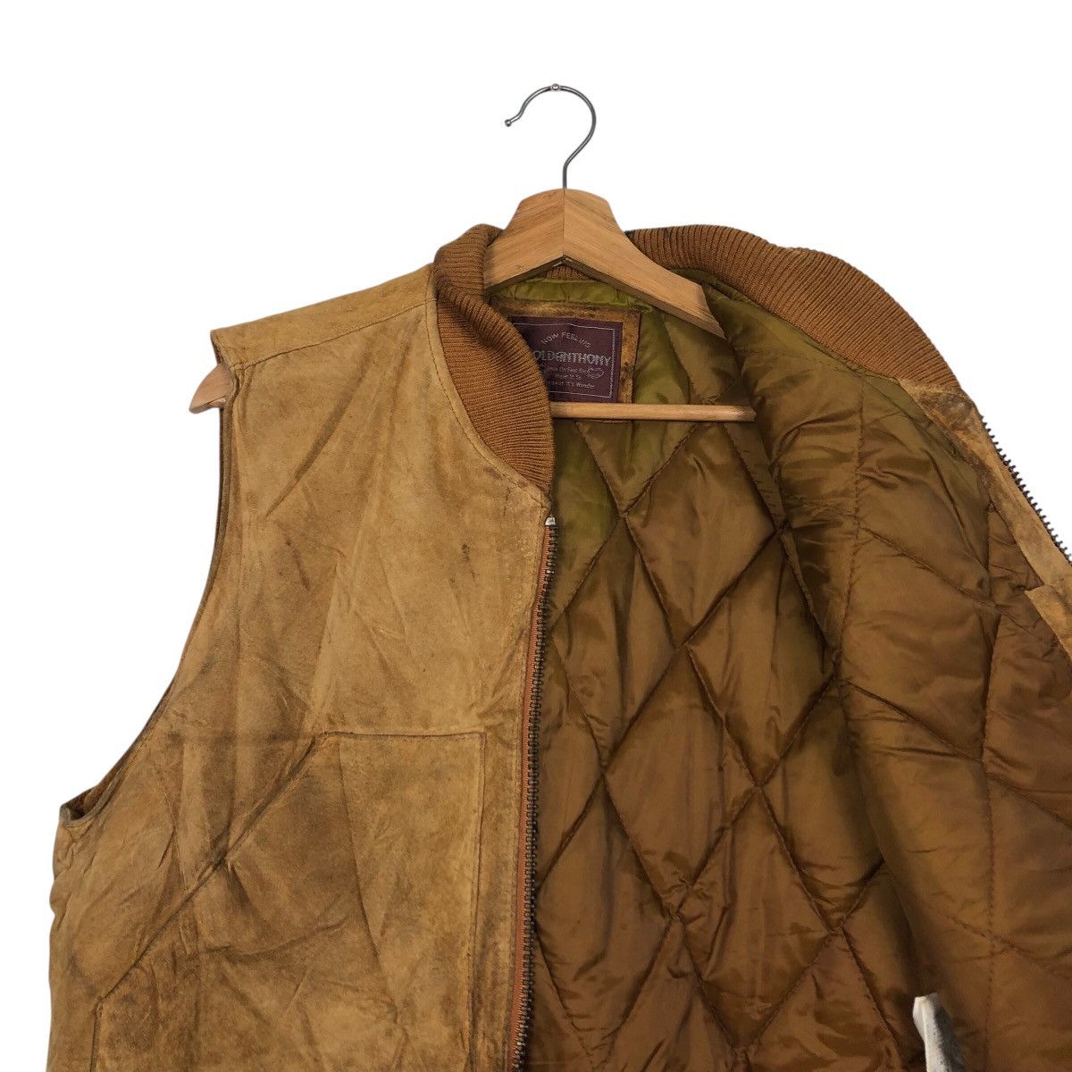 Japanese Brand 📌Vintage Utility Vest Leather Loldanthony Issey Miyake Size US M / EU 48-50 / 2 - 13 Thumbnail