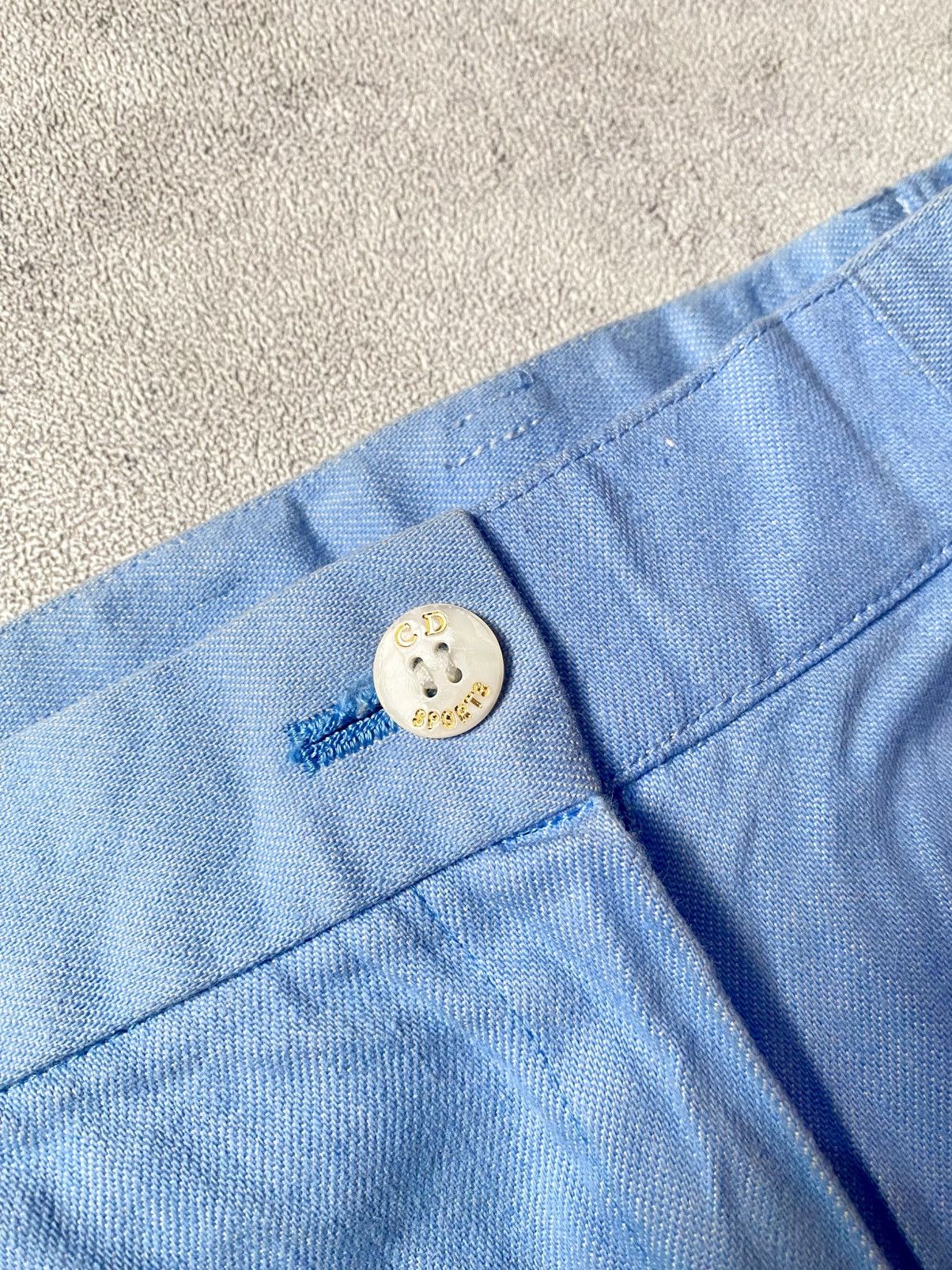 Christian Dior Monsieur Vintage christian dior sports blue trouser Size 29" - 7 Thumbnail