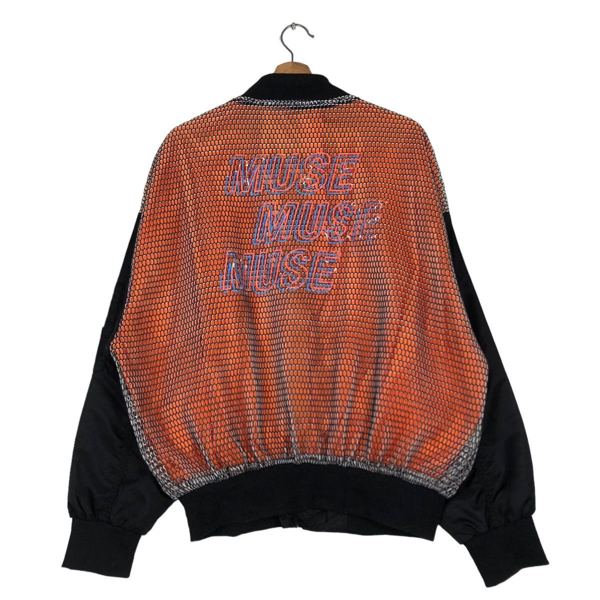 Hysteric Glamour 🔥Vintage Bomber Jacket Rare Net Punk Style MH Japan Size US L / EU 52-54 / 3 - 8 Thumbnail