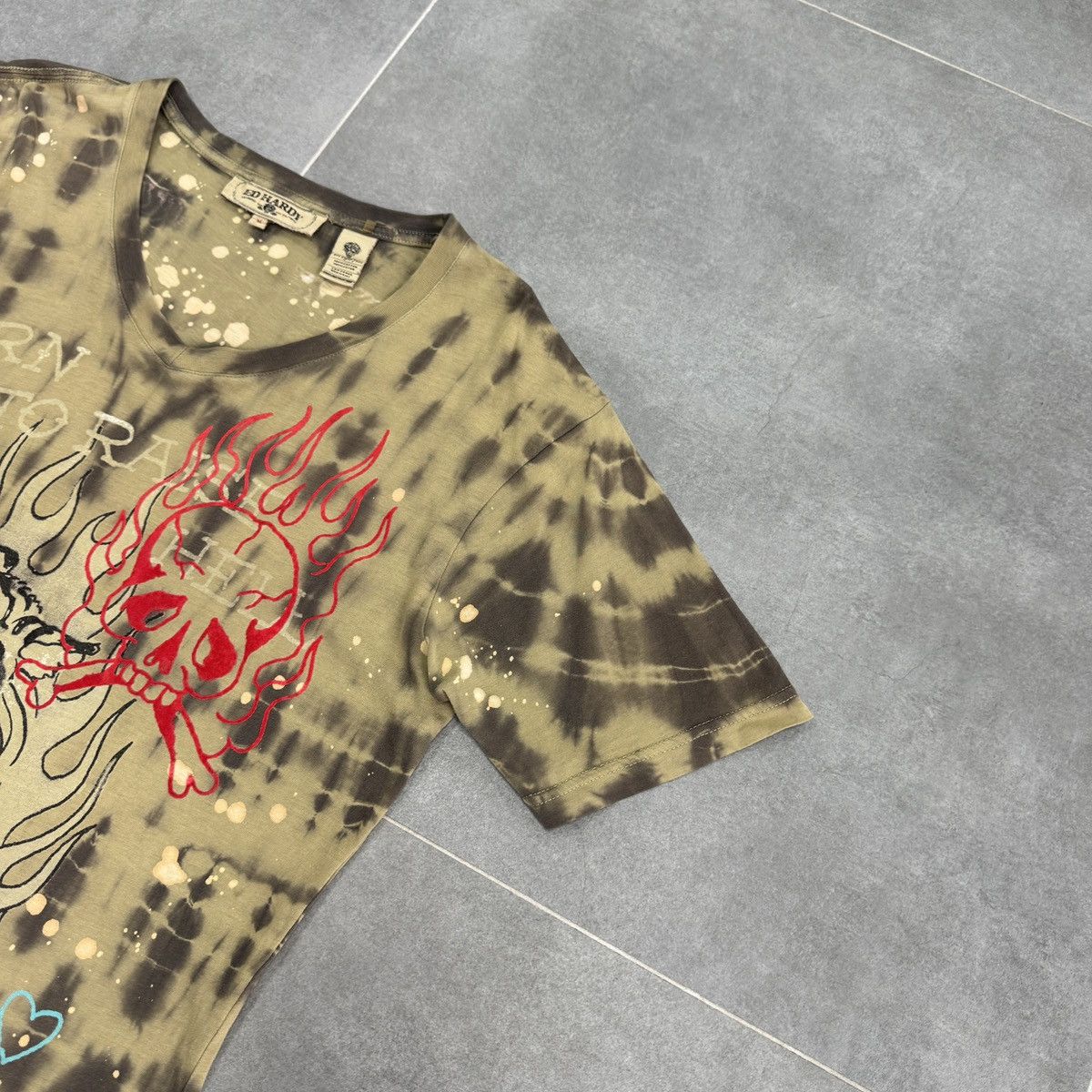 Ed Hardy Ed Hardy by Christian Audigier Tattoo Tiger Y2K Men T-Shirt Size US M / EU 48-50 / 2 - 6 Thumbnail