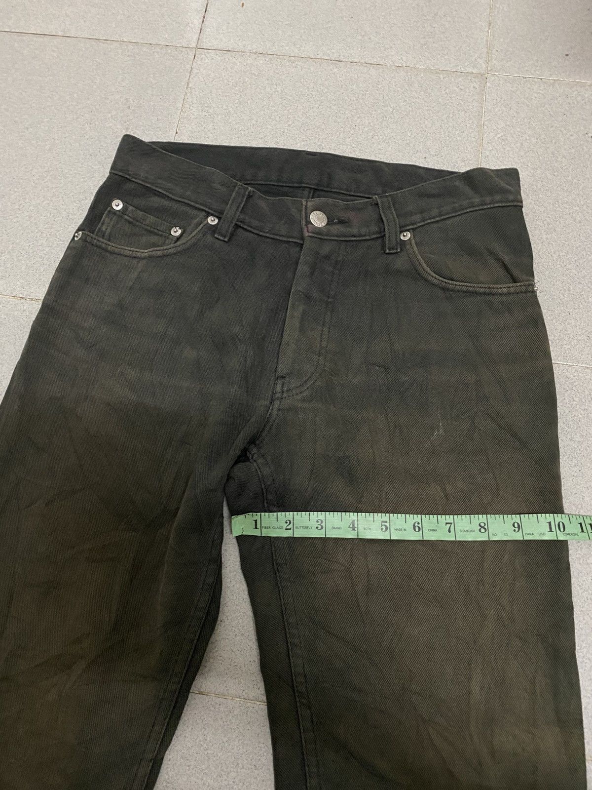 Helmut Lang black sunfaded 1998 helmut lang denim Size US 30 / EU 46 - 11 Thumbnail