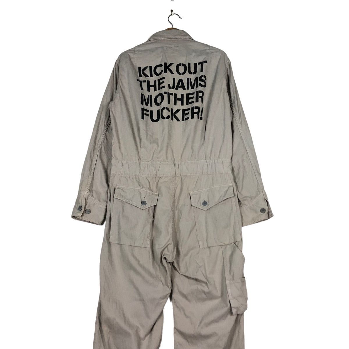 Hysteric Glamour 🔥KICK OUT THE JAMS MOTHERFUCKER! JUMPSUIT Size US 30 / EU 46 - 1 Thumbnail