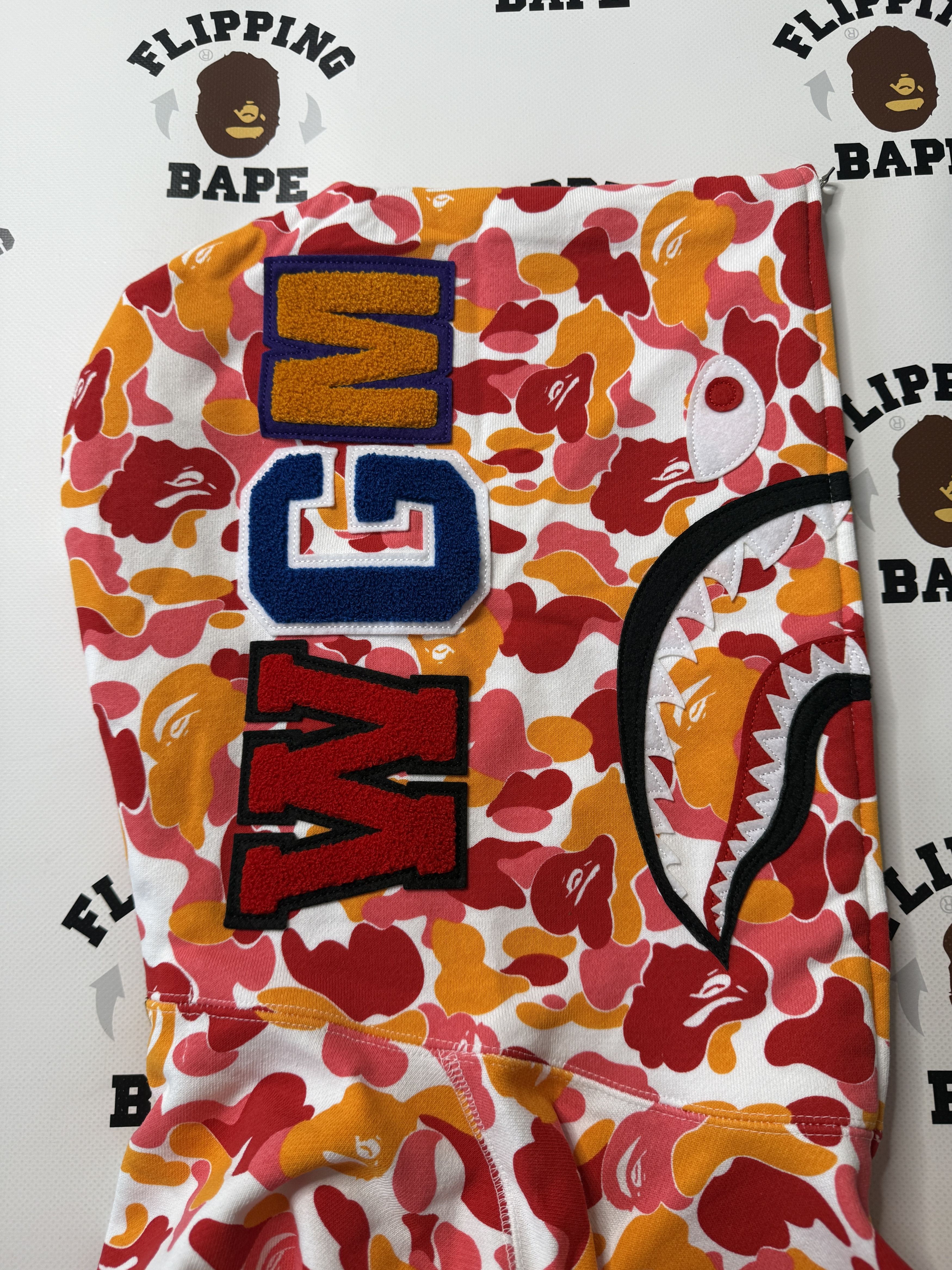 Bape BAPE STORE CHONGQING SHARK FULL ZIP HOODIE (2025) Size US L / EU 52-54 / 3 - 4 Thumbnail