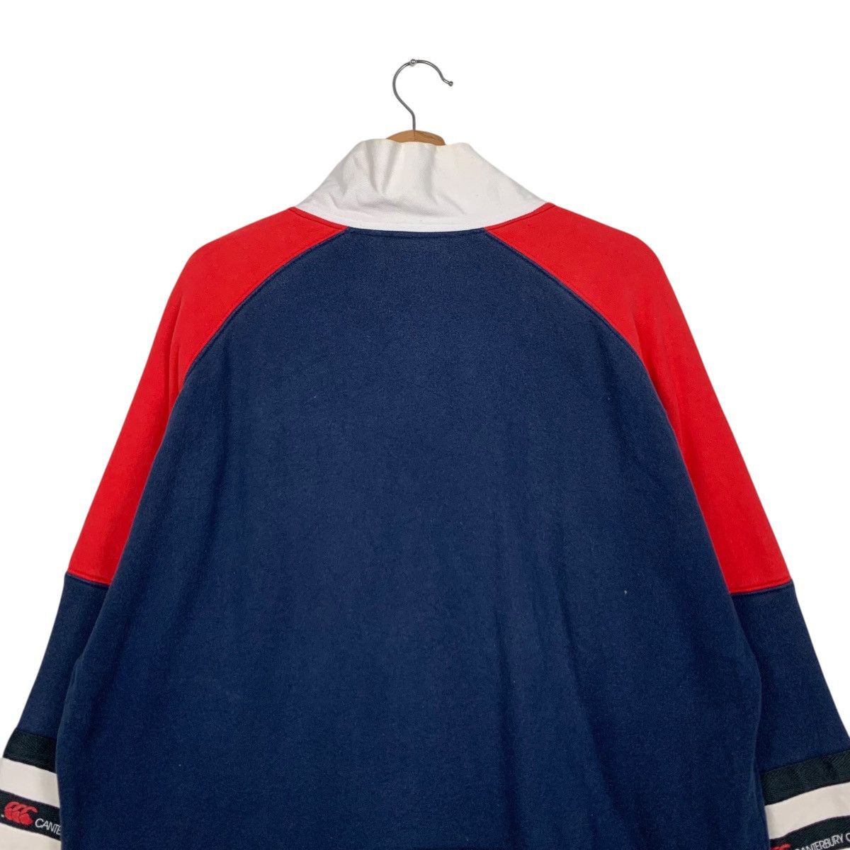 Canterbury of New Zealand CANTERBURY Embroidery Big Logo Colorblock Sweater #1742-C77 Size US L / EU 52-54 / 3 - 10 Thumbnail