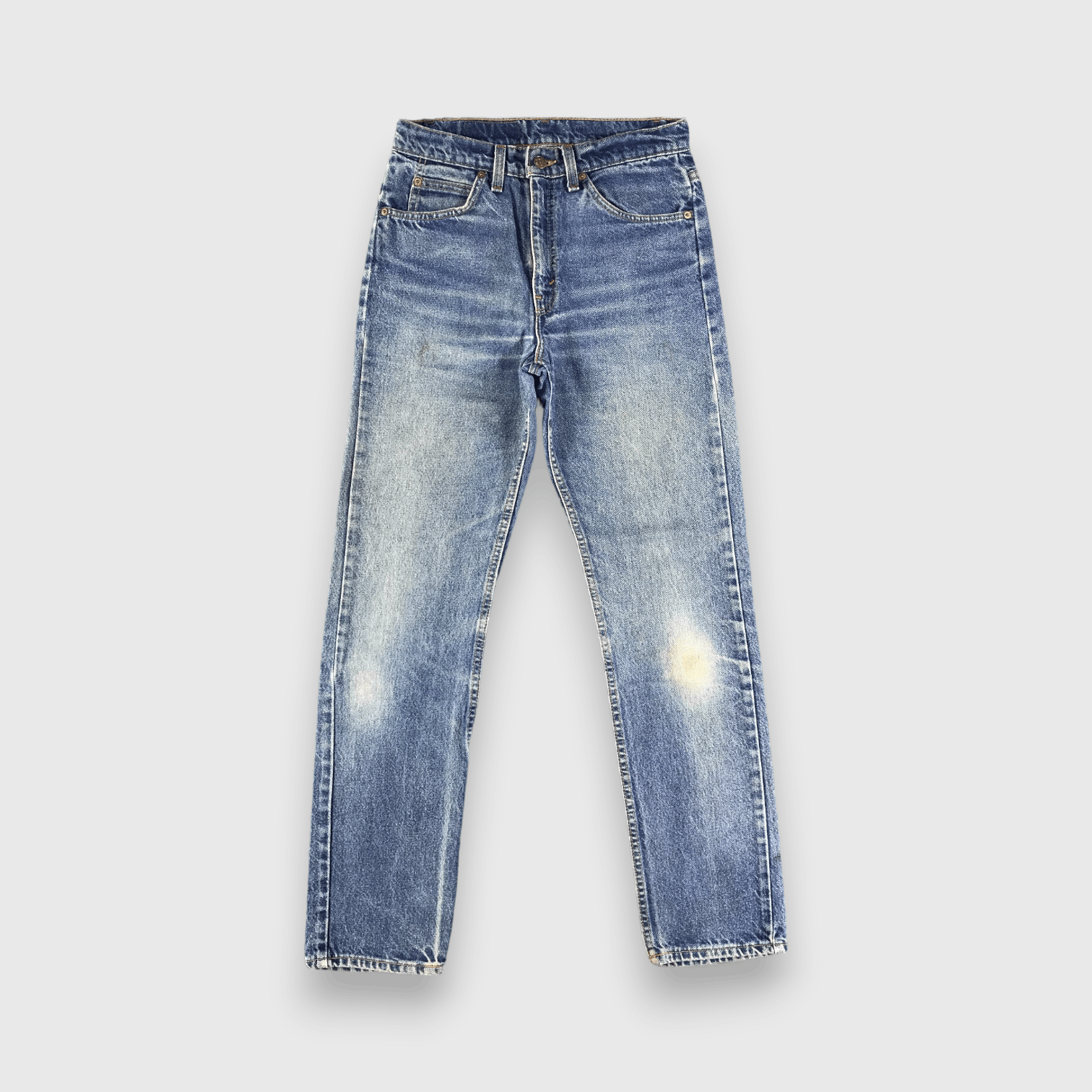 Levi's Vintage 90s Blue Wash Levis 505 Orange Tab Jeans-J2995 Size US 30 / EU 46 - 1 Thumbnail