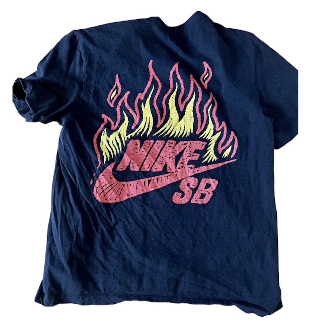 Nike × Vintage Nike sb flames shirt Size US M / EU 48-50 / 2 - 1 Thumbnail