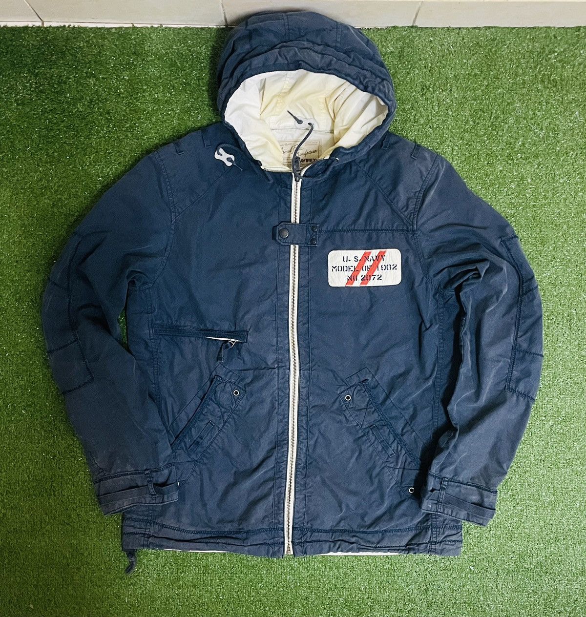 Avirex × Vintage Vtg AVIREX ARMED FORCE MANUFACTURER Size US XL / EU 56 / 4 - 4 Thumbnail