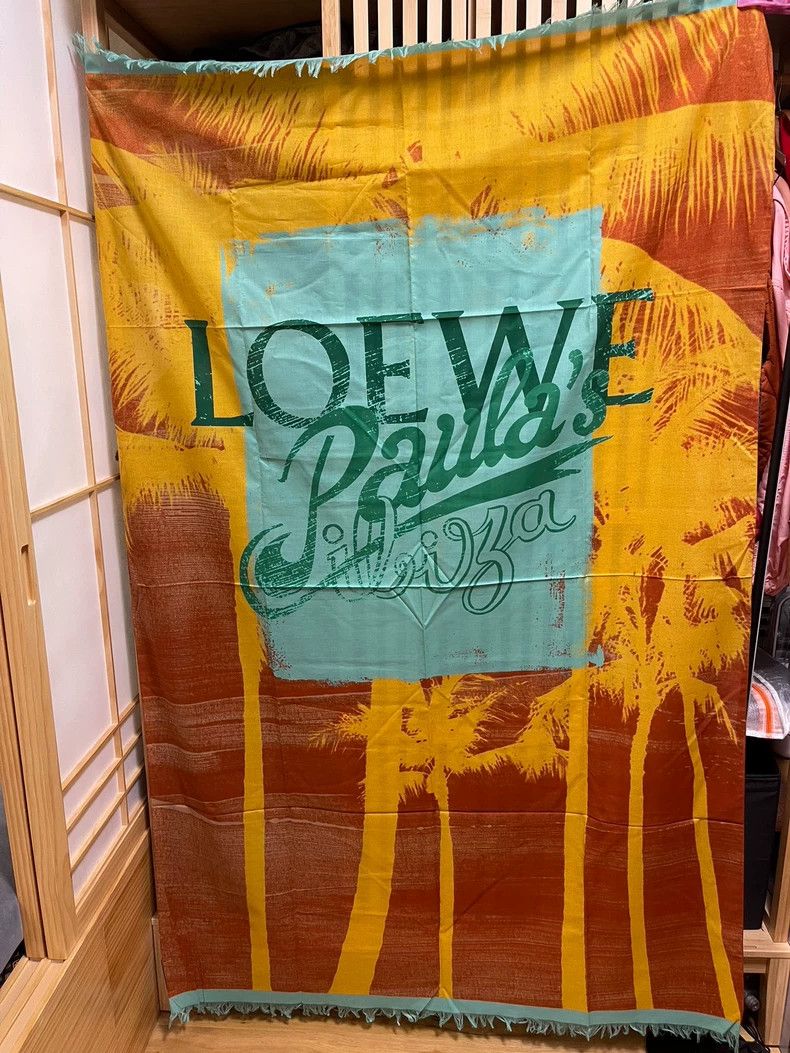 Loewe LOEWE A full wool scarf Size ONE SIZE - 2 Thumbnail