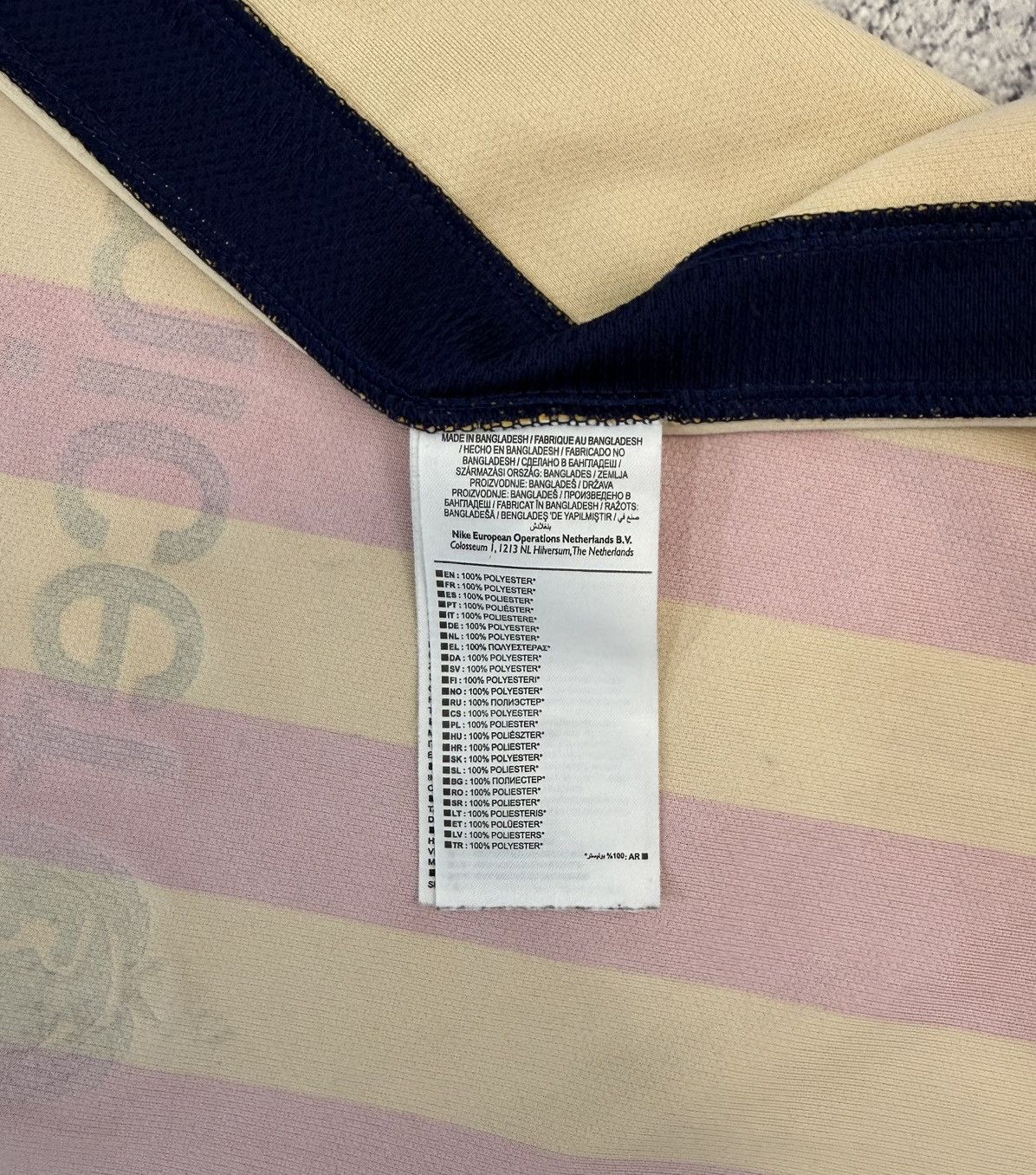 Nike Nike Barcelona 2015 Away Jersey Yellow Shirt MenM 658785-740 Size US M / EU 48-50 / 2 - 11 Thumbnail