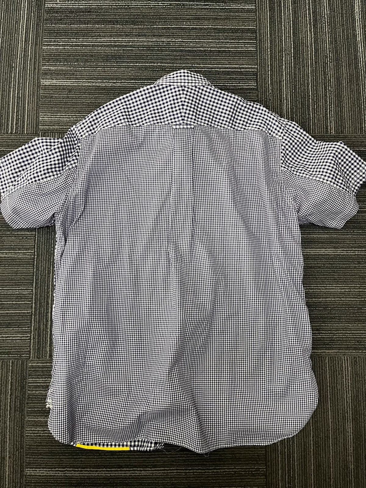 Junya Watanabe Junya Watanabe patchwork short sleeve shirt Size US L / EU 52-54 / 3 - 2 Thumbnail