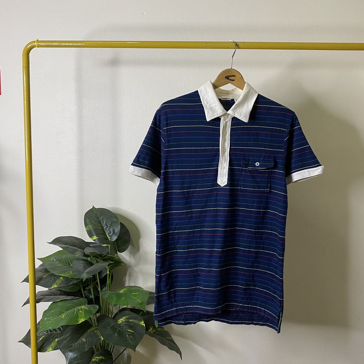Michael Bastian Uniqlo x Michael Bastian Stripes Polo Tee Size US M / EU 48-50 / 2 - 1 Thumbnail