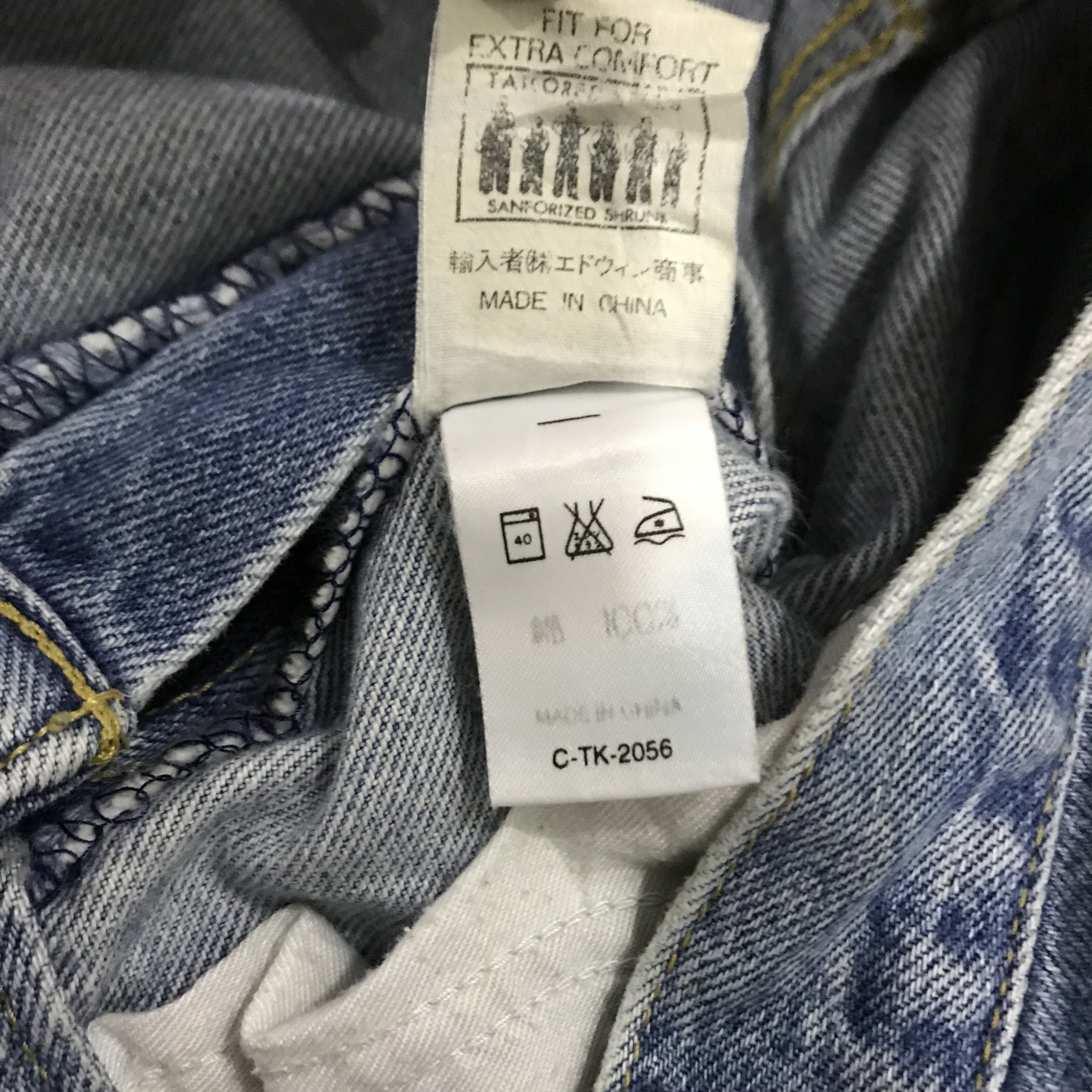 Lee Vintage Lee Straight Leg Jeans Light Wash Size US 31 - 11 Thumbnail