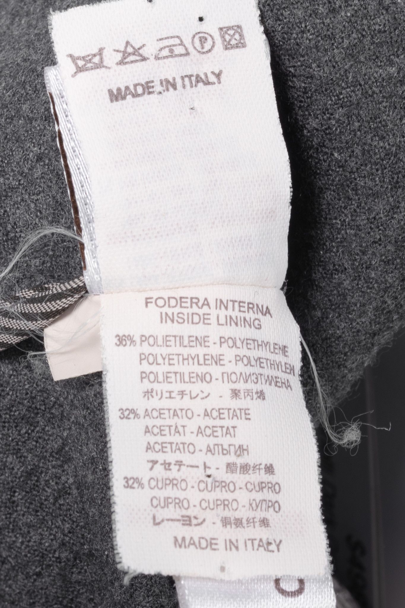 Brunello Cucinelli Brunello Cucinelli Grey Wool-Flannel Skinny Pants Size 27" / US 4 / IT 40 - 11 Thumbnail