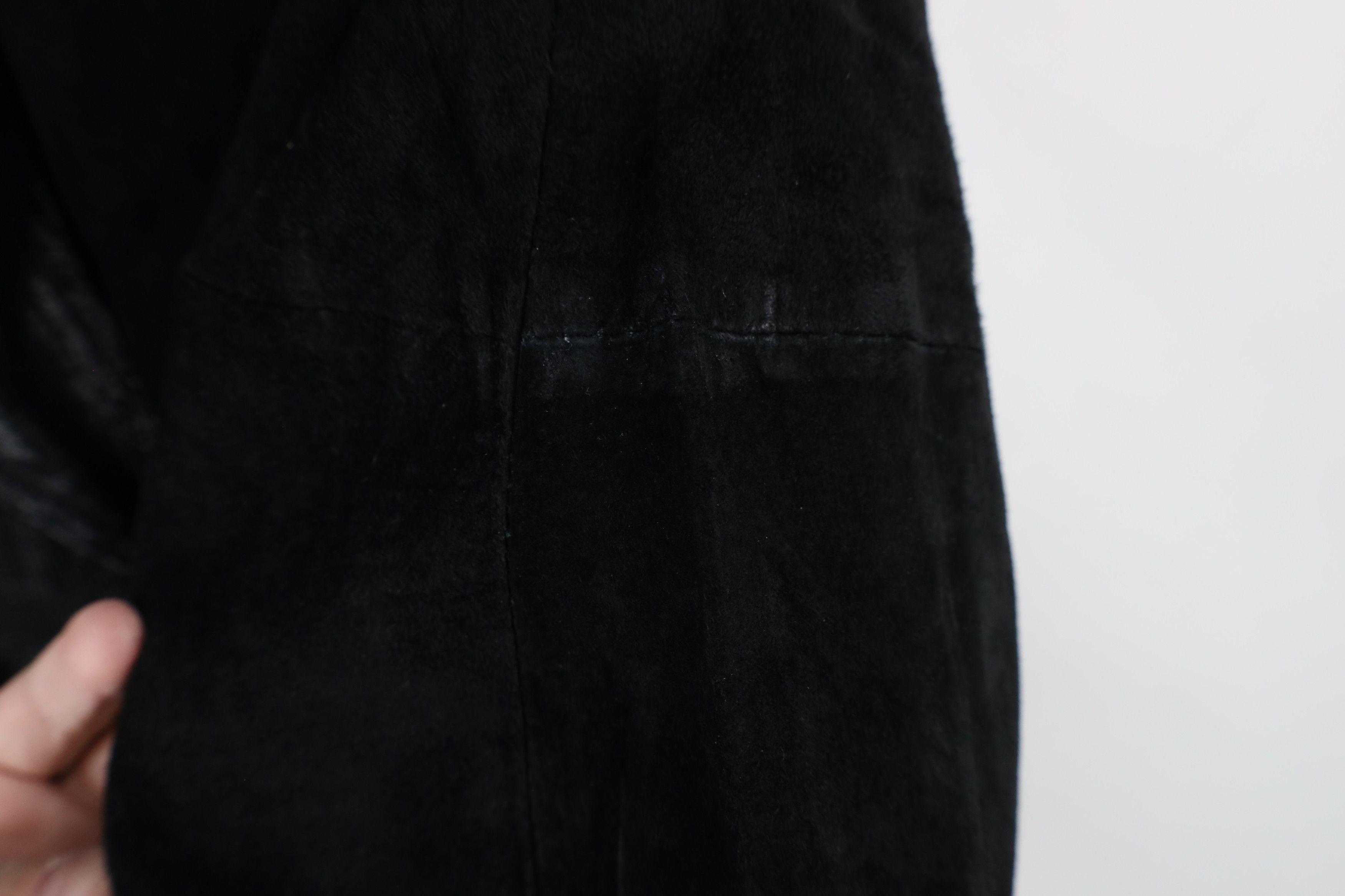 Vintage Vintage 80s 90s Streetwear Cropped Suede Leather Jacket Size M / US 6-8 / IT 42-44 - 4 Thumbnail