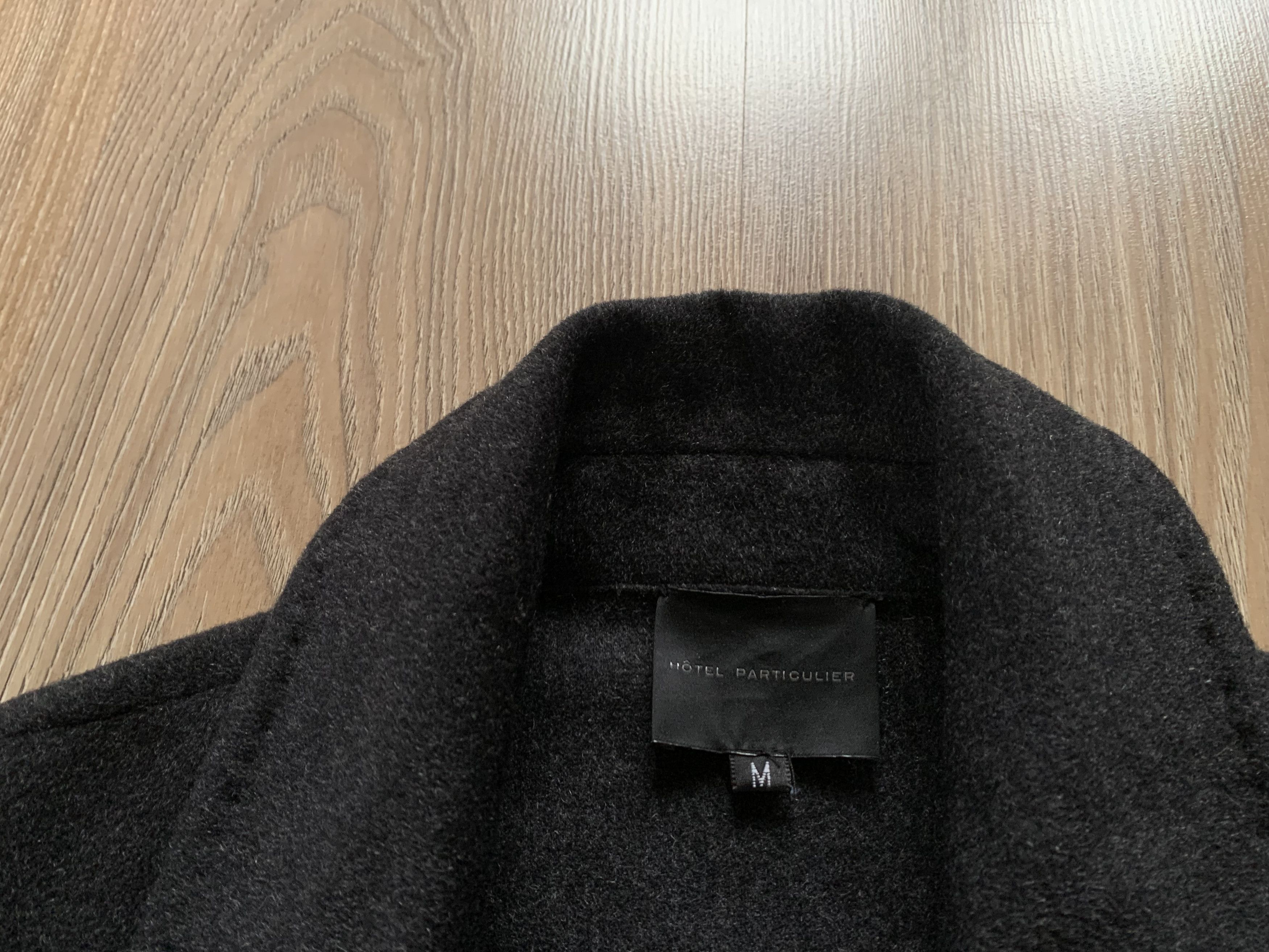 Other Hotel Particulier Lamb Wool Bomber Biker Jacket Size M / US 6-8 / IT 42-44 - 6 Thumbnail