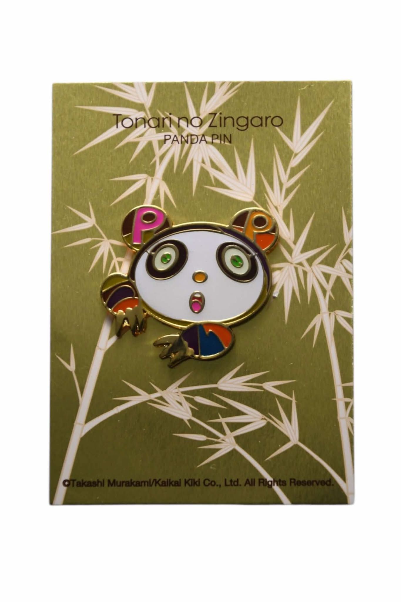 Takashi Murakami Takashi Murakami Panda 2 metallic Brooche Pin Size ONE SIZE - 1 Thumbnail