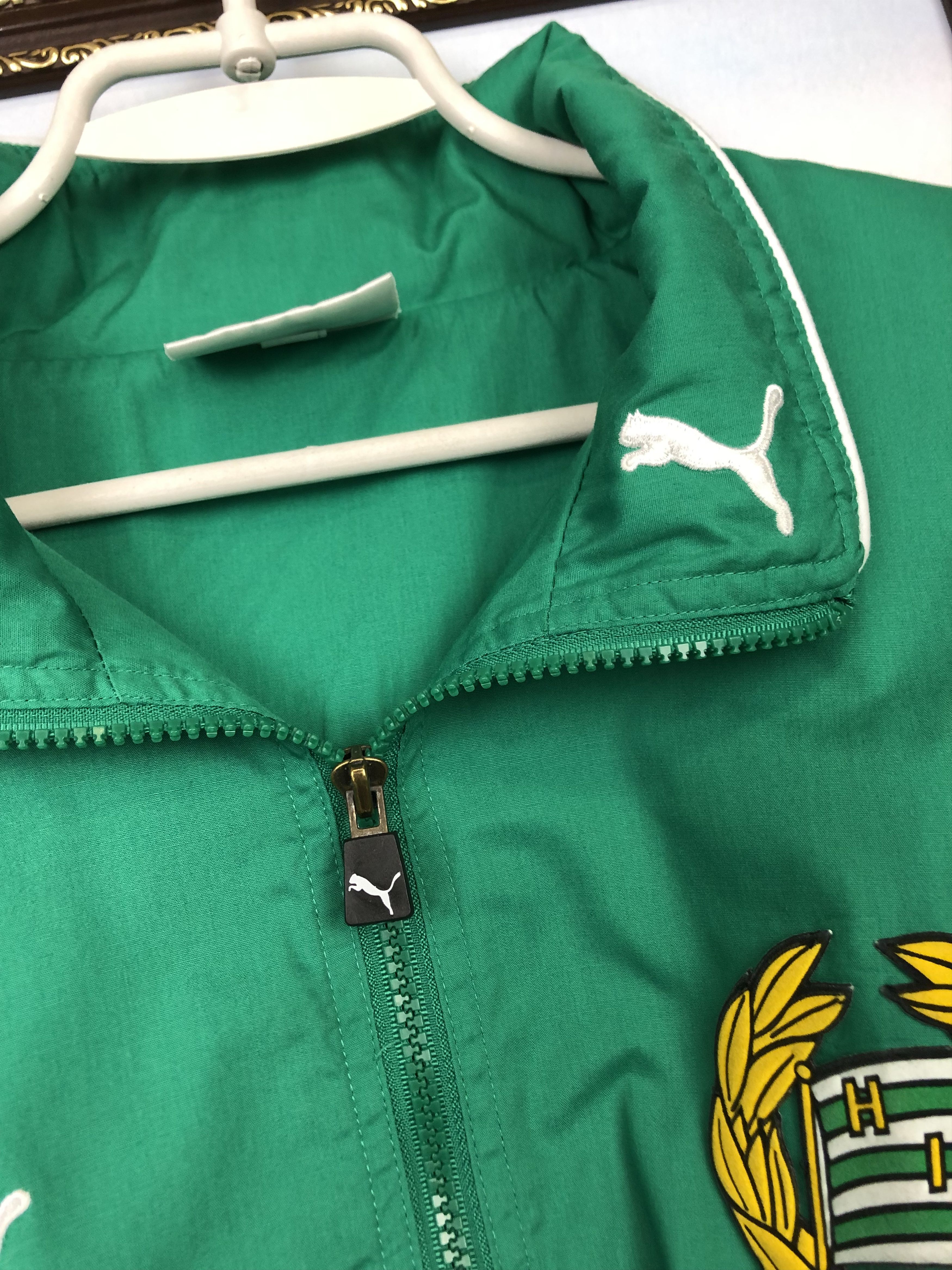 Puma Vintage 90's Hammarby Football Jacket Soccer Track Top Size US XL / EU 56 / 4 - 5 Thumbnail