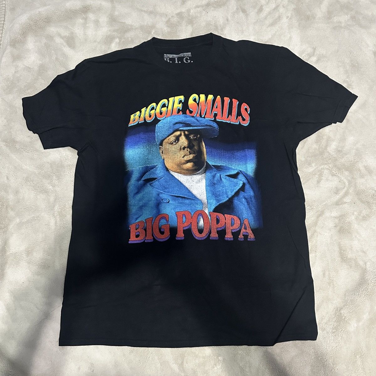 Vintage BIGGIE B.I.G T Shirt Size US M / EU 48-50 / 2 - 1 Thumbnail