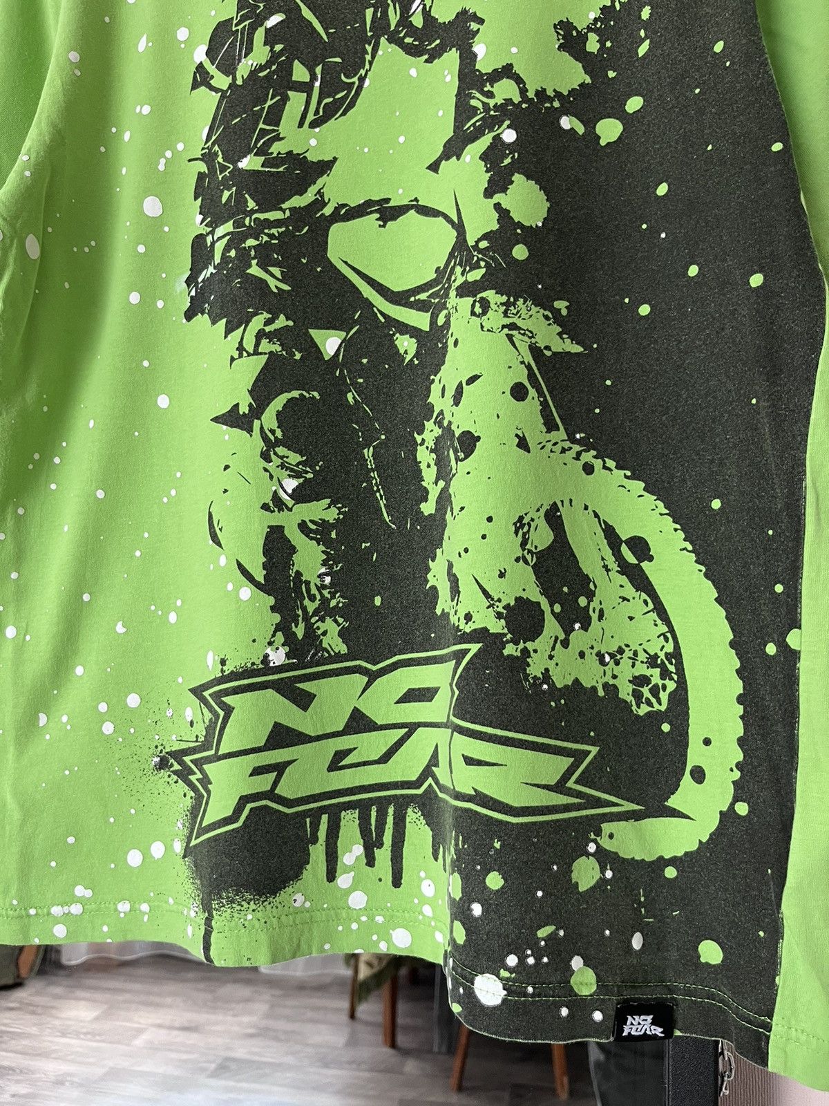 No Fear Vintage Y2K NO FEAR Japanese Racing Affliction Style T-shirt Size US S / EU 44-46 / 1 - 2 Thumbnail
