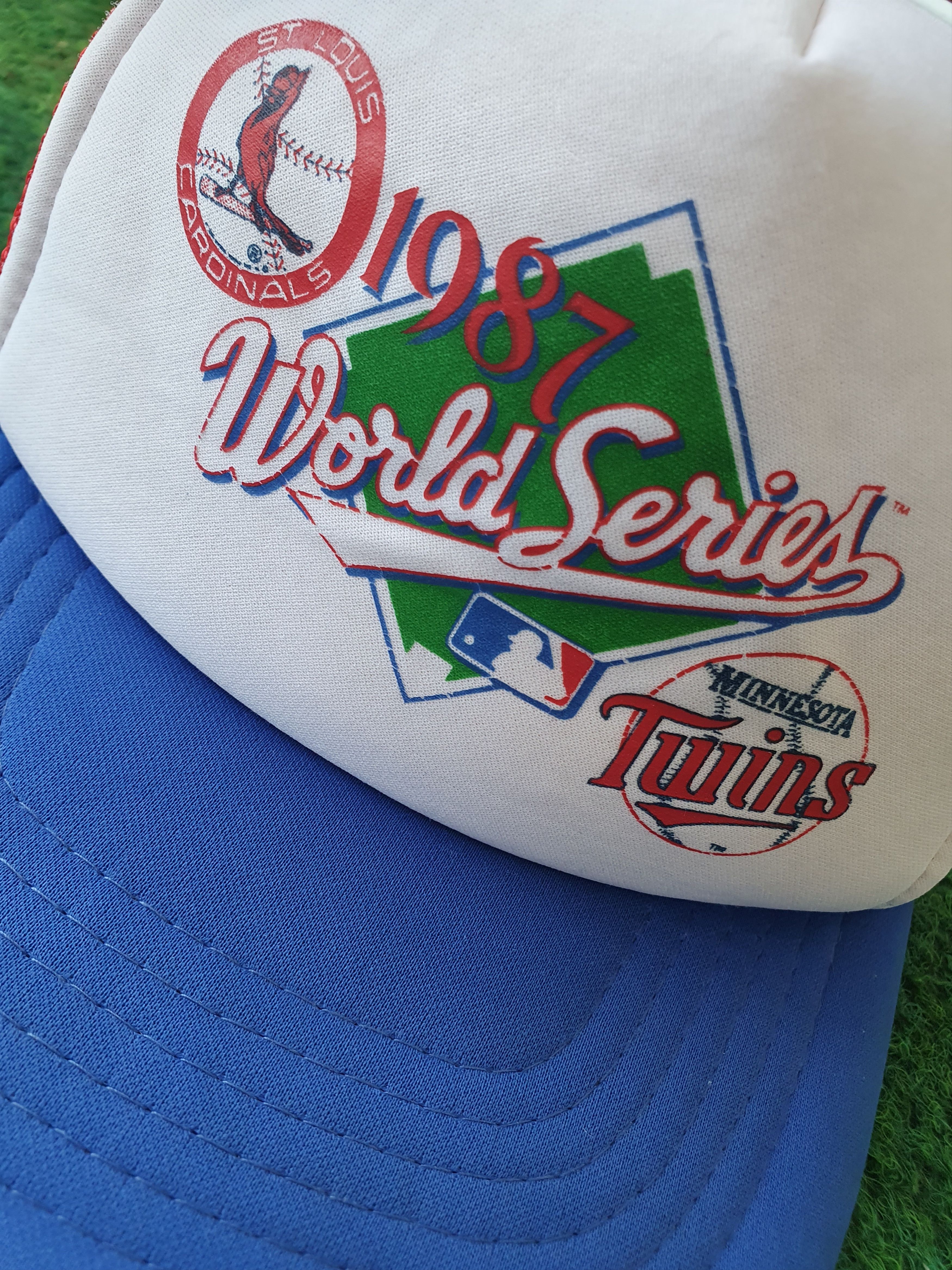 Swagger × Vintage Minnesota Twins V Cardinals Vintage 1987 World Series Hat Size ONE SIZE - 4 Thumbnail
