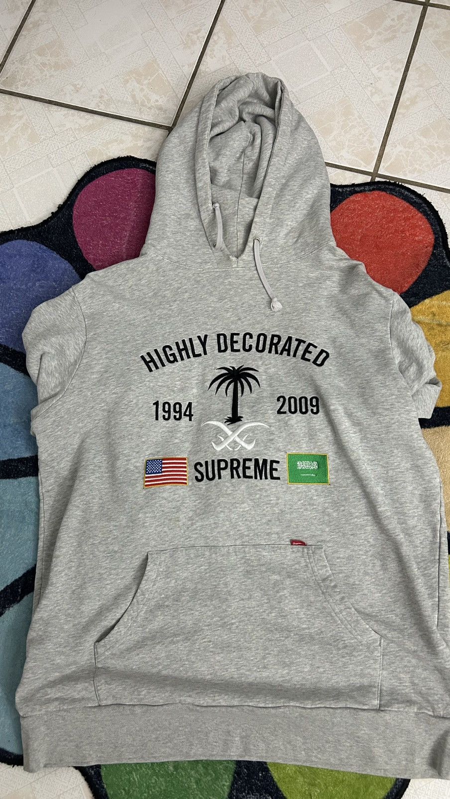 Supreme 2009 Supreme highly decorated hoodie Size US L / EU 52-54 / 3 - 6 Thumbnail
