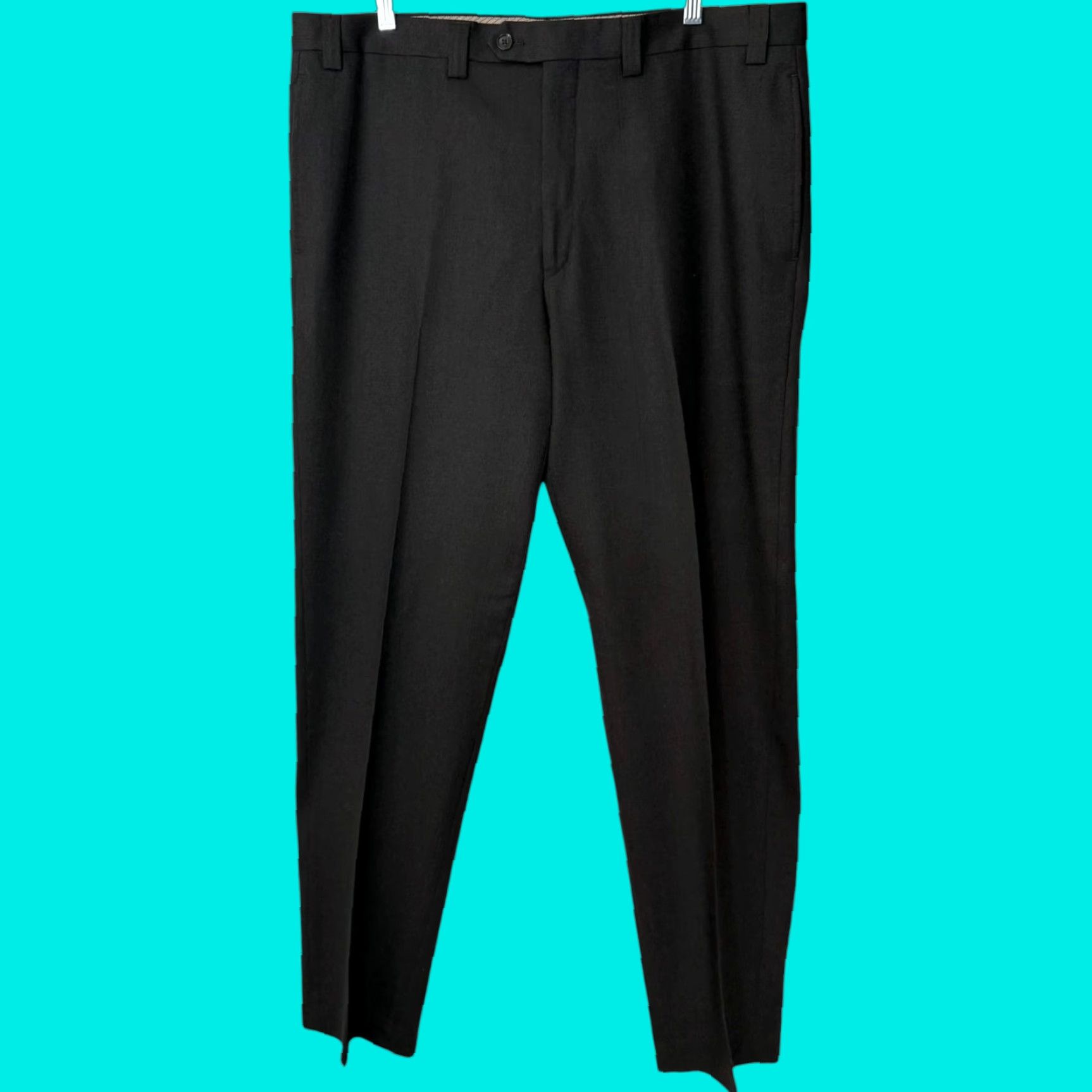 Ralph Lauren Lauren Ralph Lauren Wool Dress Pants Gray Men's 38X34 Flat-Front Trouser Slacks Dress Pants Business Formal Slacks Mens 38x34 Gray Wool Slacks Size US 38 / EU 54 - 1 Thumbnail