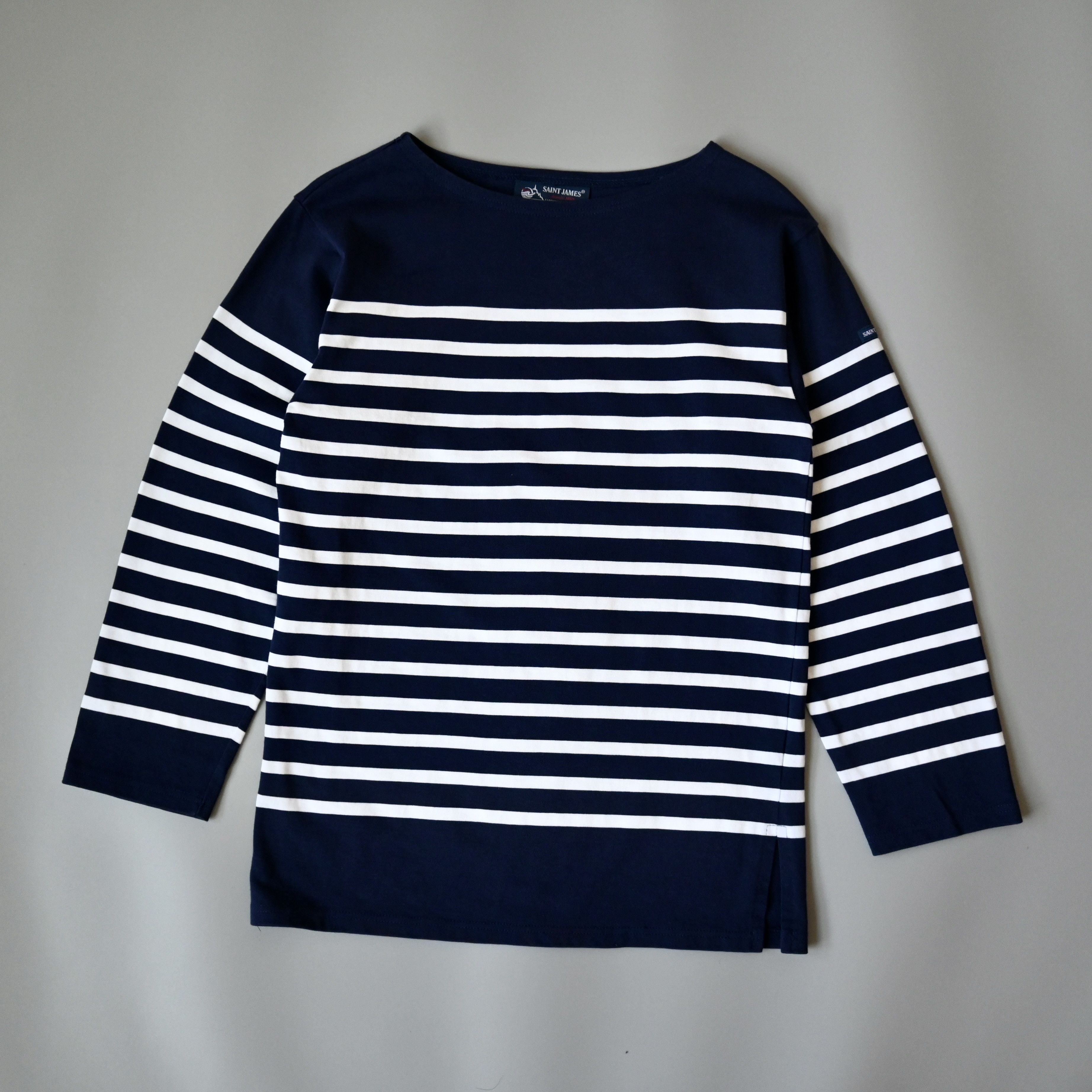 Saint James EXCELLENT, SAINT JAMES "NAVAL" authentic sailor shirt, 1/XS Size US XS / EU 42 / 0 - 2 Thumbnail