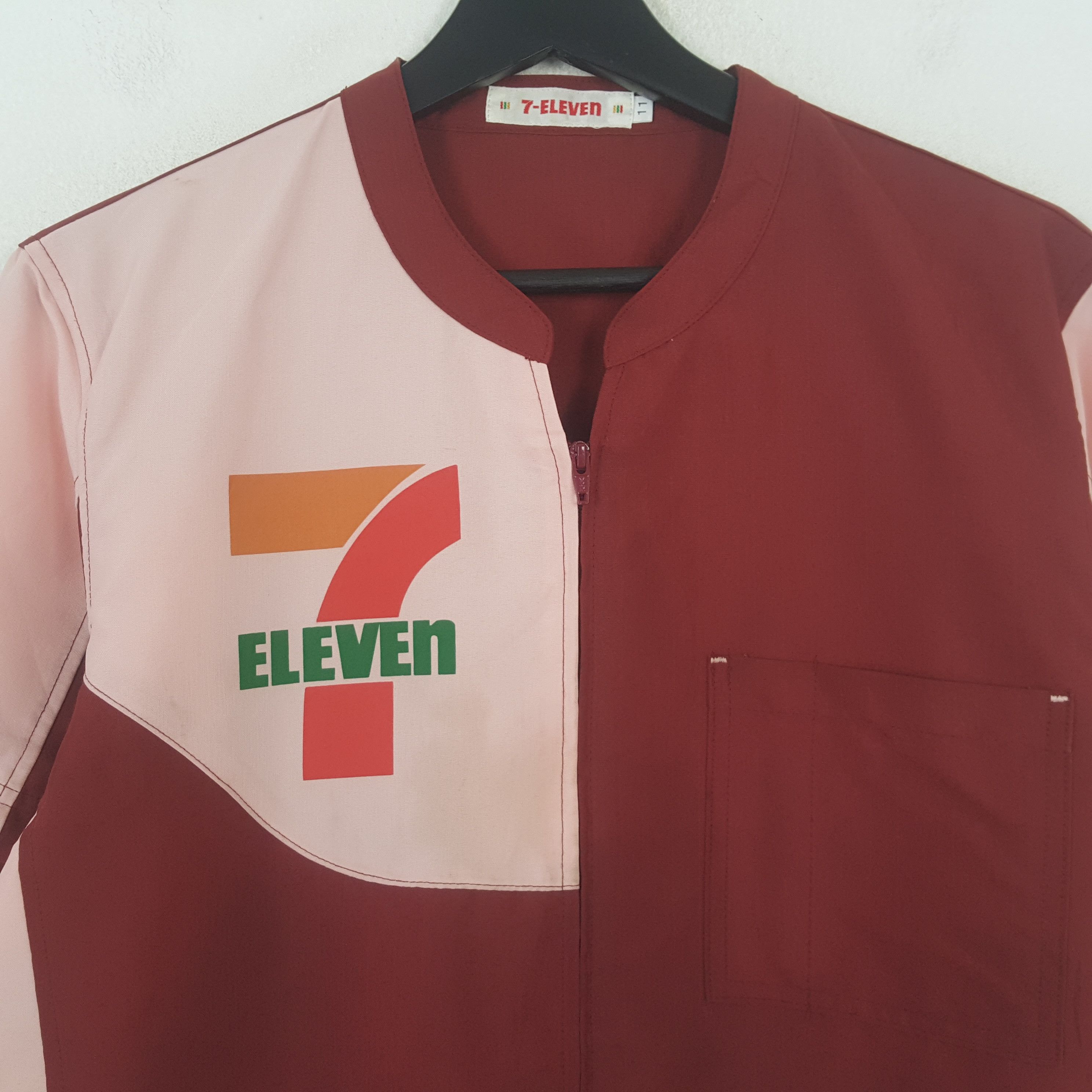 Vintage 7 ELEVEN Japanese Workwear Jacket C285N2 Size US M / EU 48-50 / 2 - 2 Thumbnail