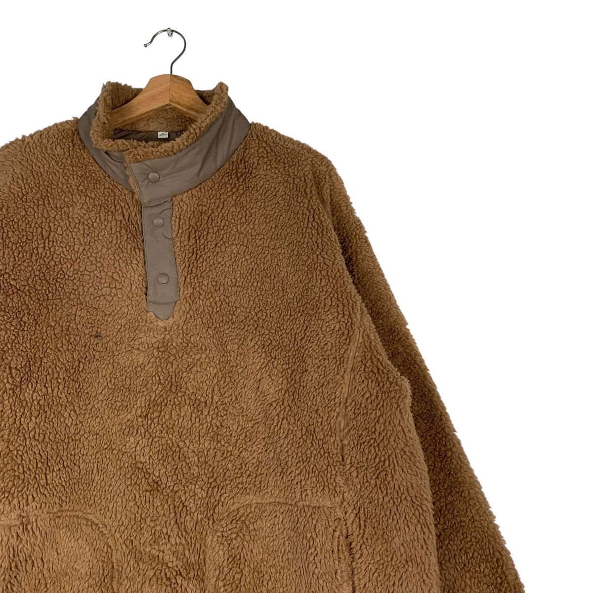 Uniqlo × White Mountaineering Uniqlo X White Mountaineering Half Button Fleece #1403-C63 Size US XL / EU 56 / 4 - 5 Thumbnail