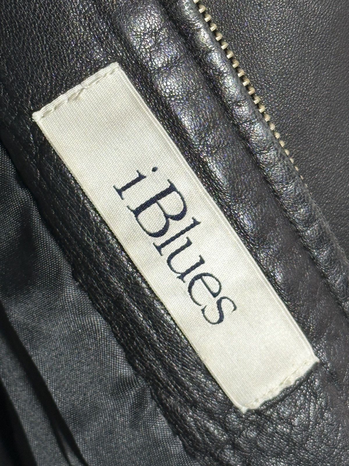 Vera Pelle Vera Pelle IBlues Black Leather Jacket Size US M / EU 48-50 / 2 - 4 Thumbnail