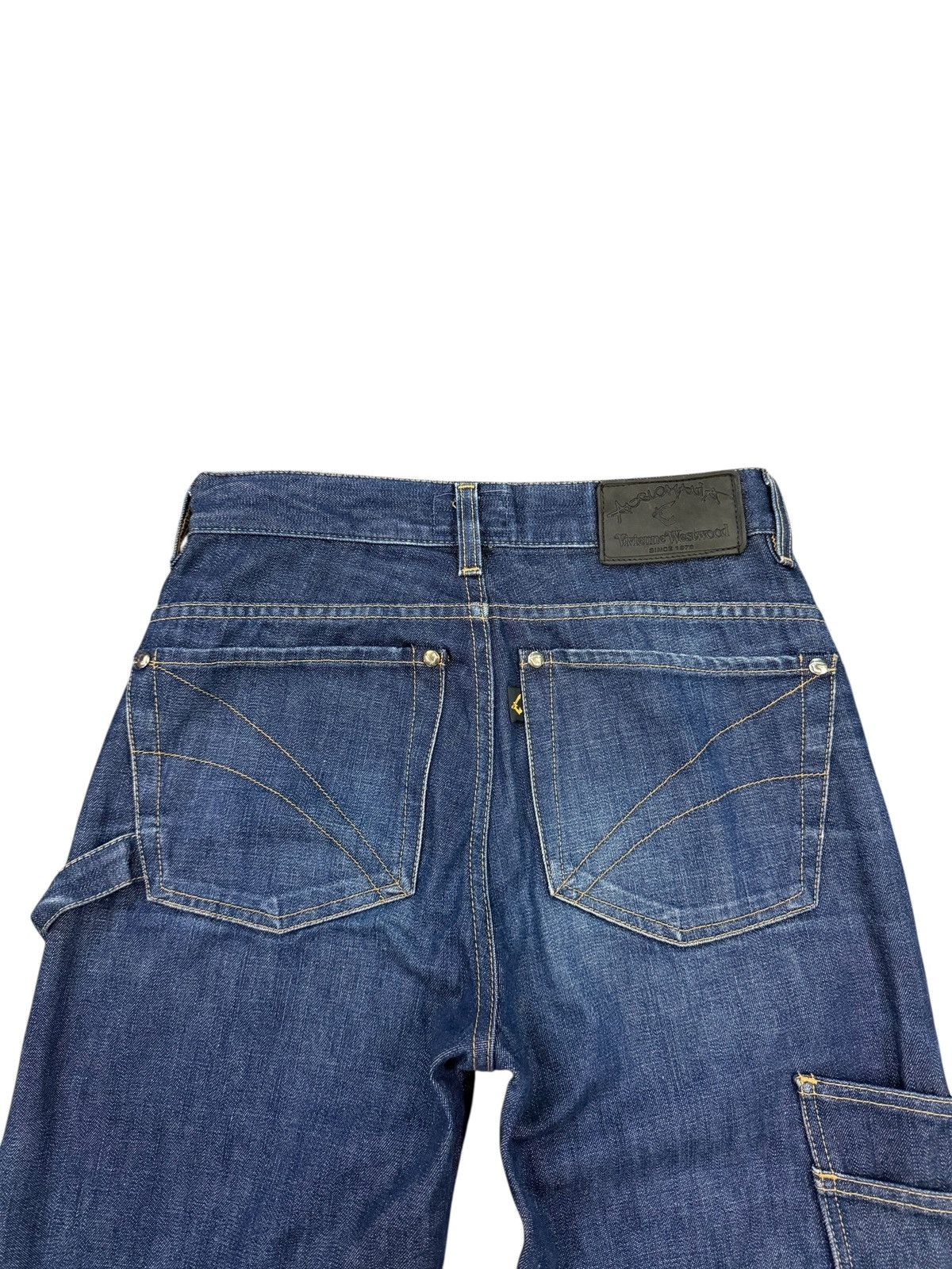 Vivienne Westwood RARE VIVIENNE WESTWOOD CARPENTER FLARE JEANS Size US 28 / EU 44 - 10 Thumbnail