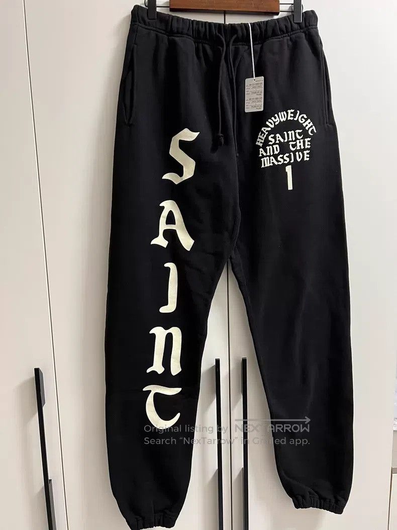 Saint Michael Saint Michael Flocked sweatpants Size US 32 / EU 48 - 1 Thumbnail