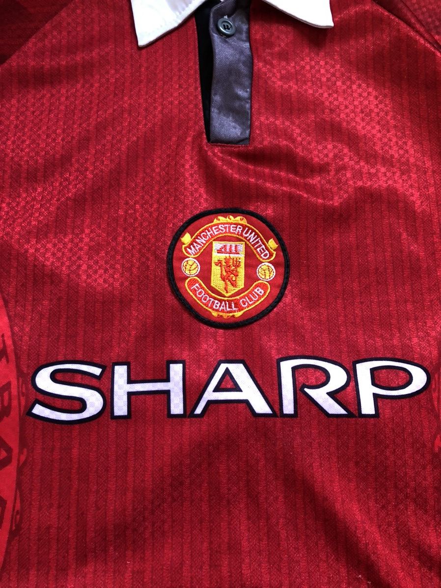 Vintage 1996/1997 Manchester United Vintage Soccer Jersey Tee Size US L / EU 52-54 / 3 - 3 Thumbnail
