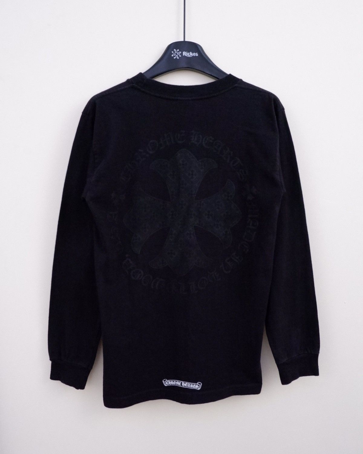 Chrome Hearts Vintage Chrome Hearts Tonal Plus Hollywood Long Sleeve Size US S / EU 44-46 / 1 - 1 Thumbnail