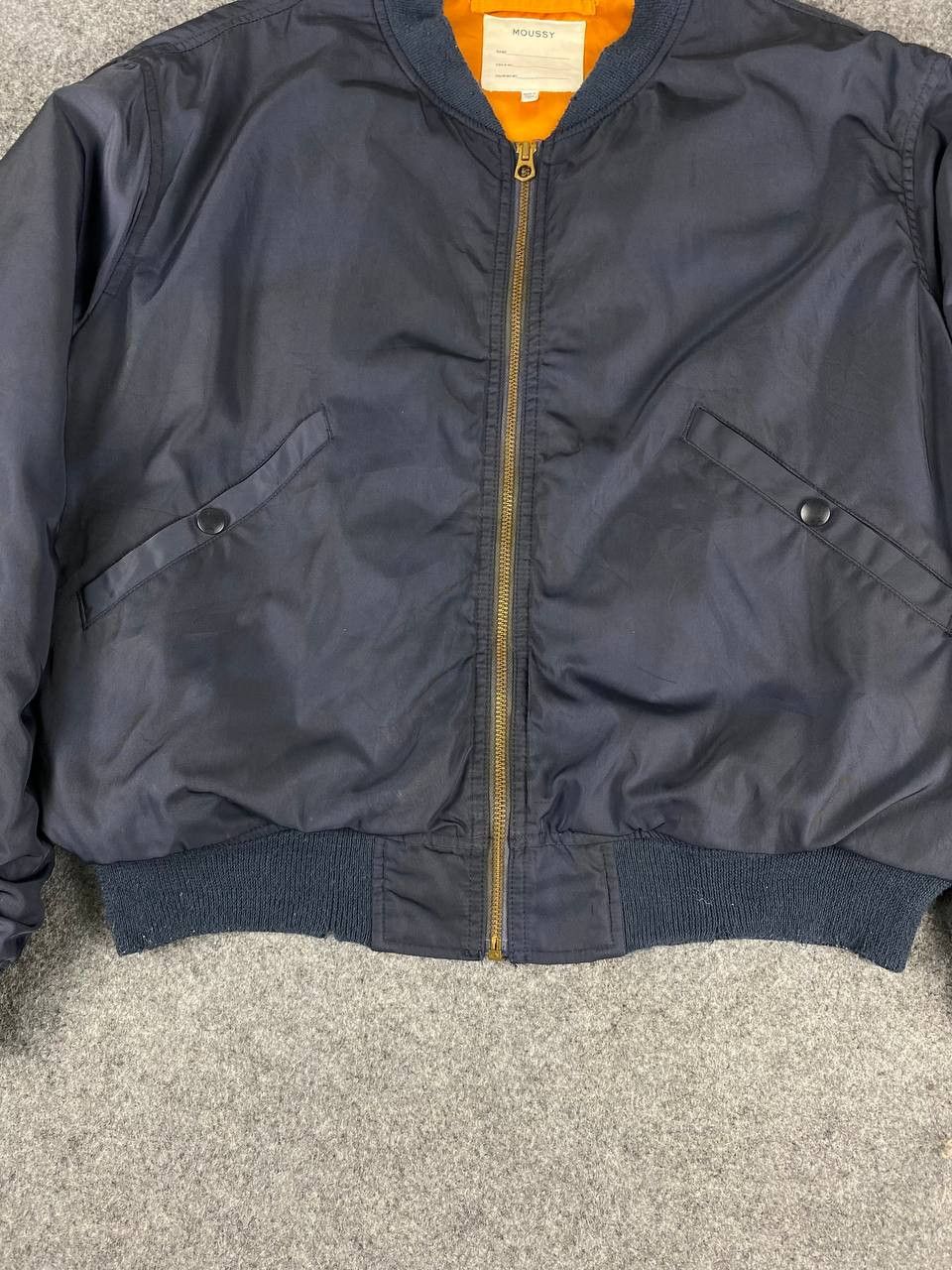 Japanese Brand moussy japanese brand bomber jacket nice design Size US XL / EU 56 / 4 - 3 Thumbnail