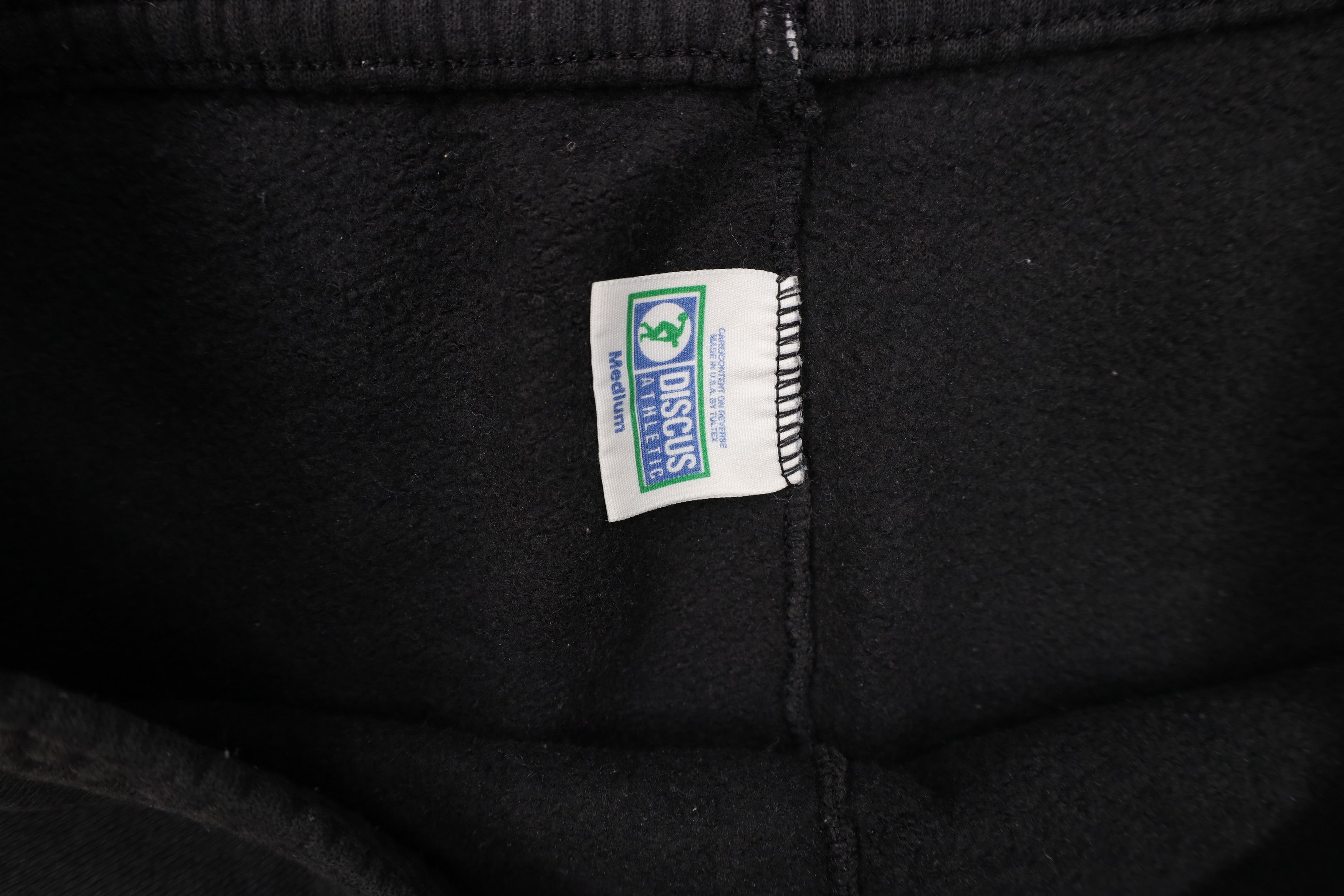 Vintage Vintage 90s Streetwear Knee Sweatpants Shorts Black USA Size US 34 / EU 50 - 8 Thumbnail