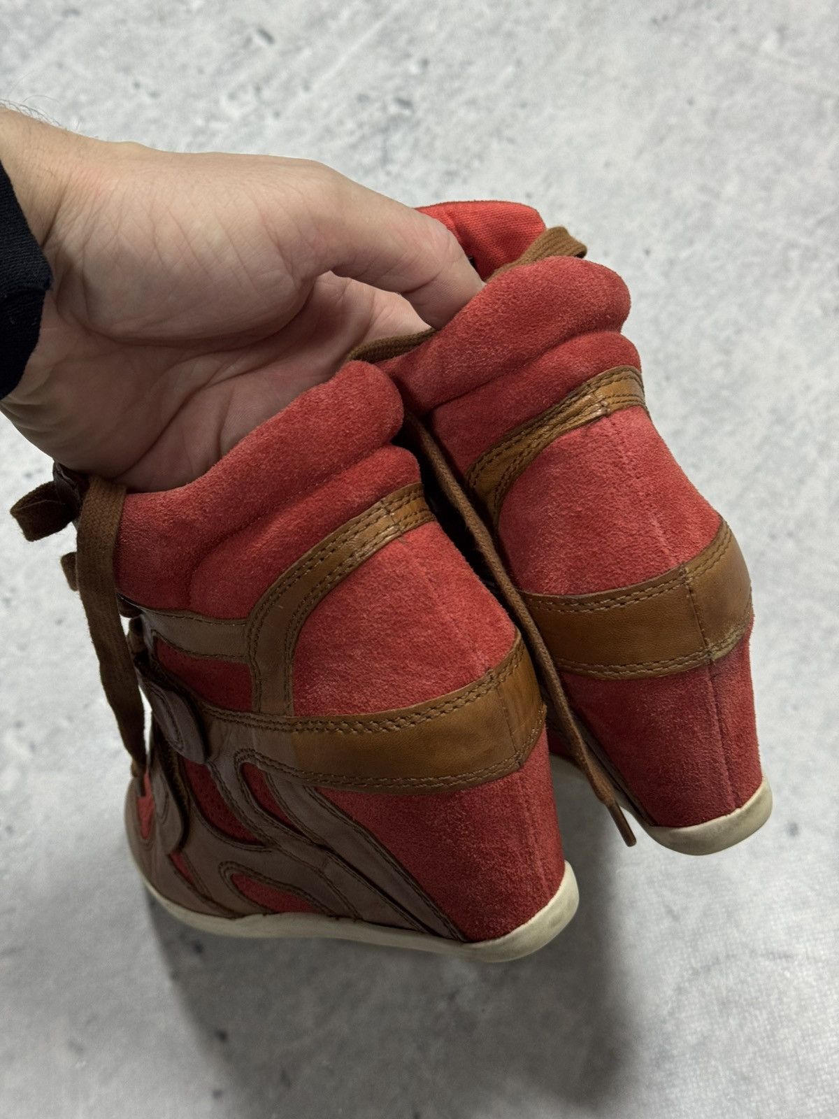 Isabel Marant Cute ASH Isabel Marant Style Bekett Wedge Sneakers Shoes Size US 8 / IT 38 - 4 Thumbnail