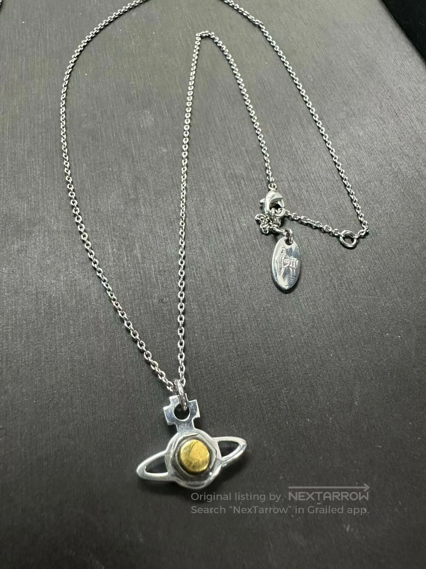 Vivienne Westwood Vivienne Westwood Saturn Necklace. Size ONE SIZE - 2 Thumbnail