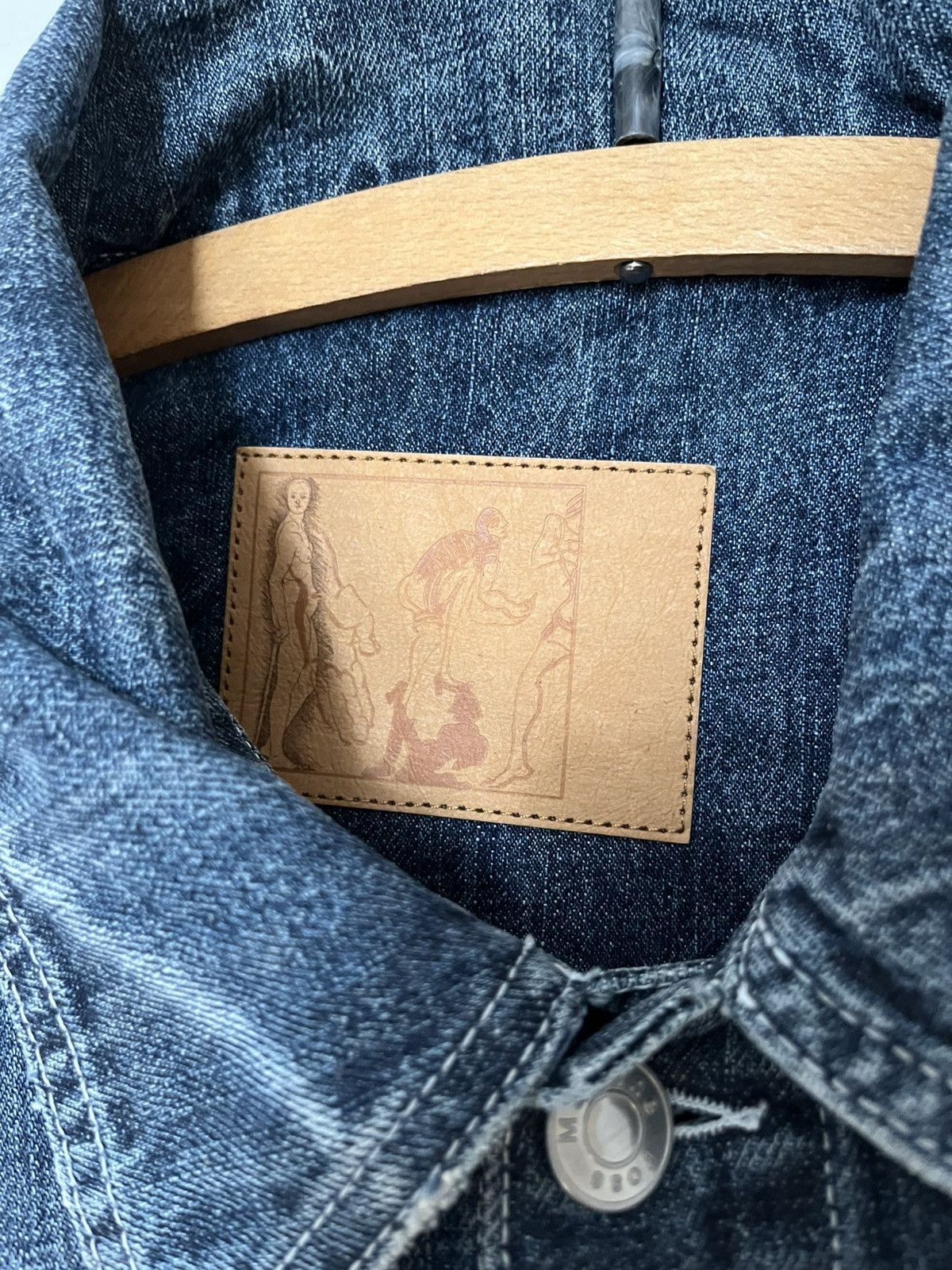Martine Rose Martine Rose Ballon Shoulder Jeans Denim Jacket size L Size US L / EU 52-54 / 3 - 5 Thumbnail