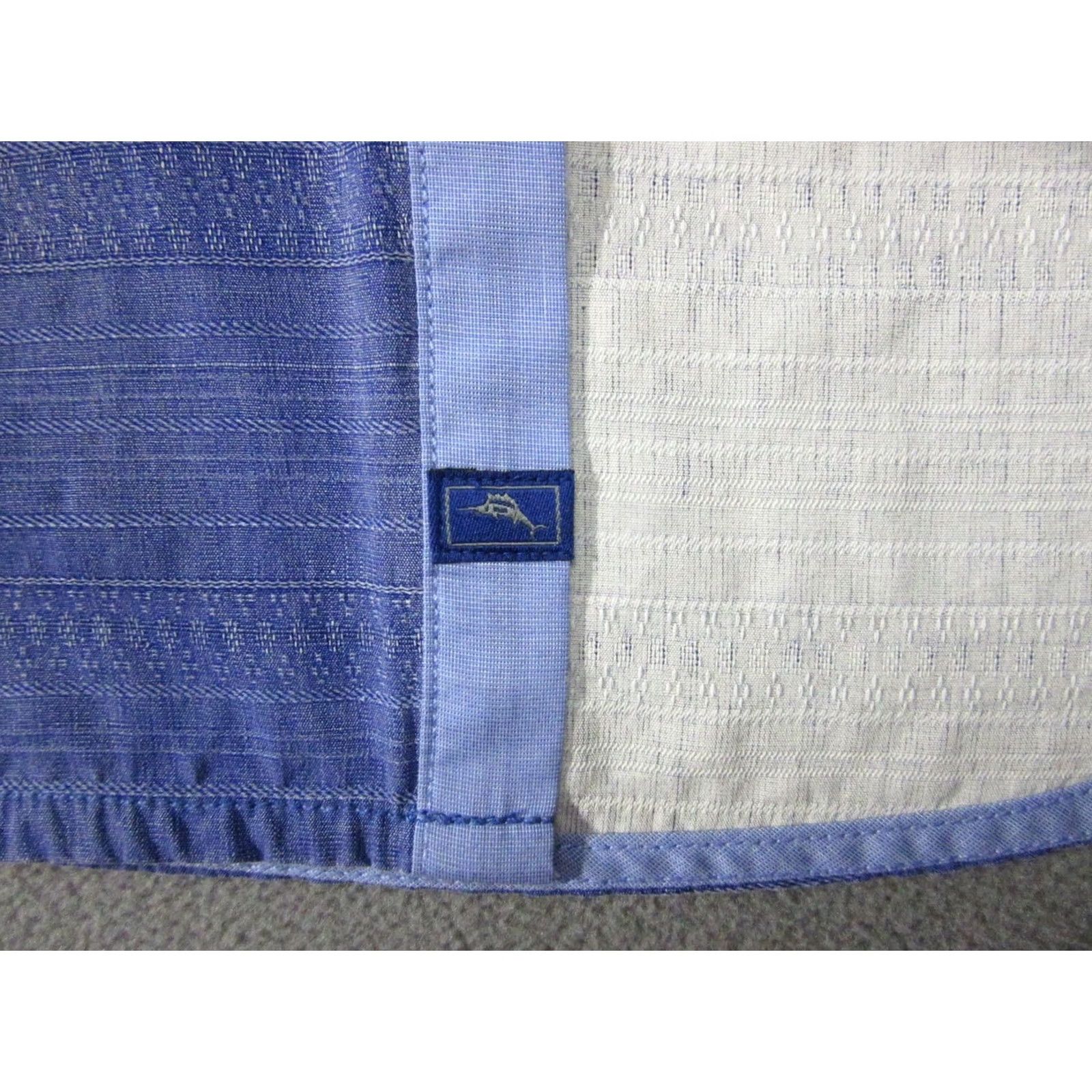 Tommy Bahama Tommy Bahama Shirt Mens Medium Blue Silk Cocktail Drinks Pattern Button Up Casual Size US M / EU 48-50 / 2 - 7 Thumbnail