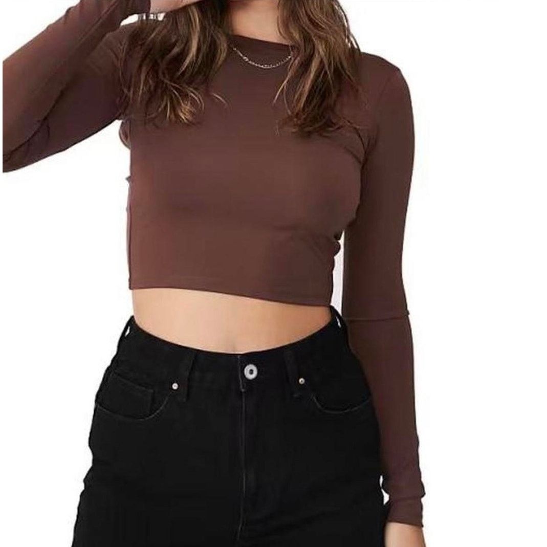 Cotton On Cotton On Tobi Tie Back Top Chocolate Brown L NWT Size L / US 10 / IT 46 - 2 Thumbnail