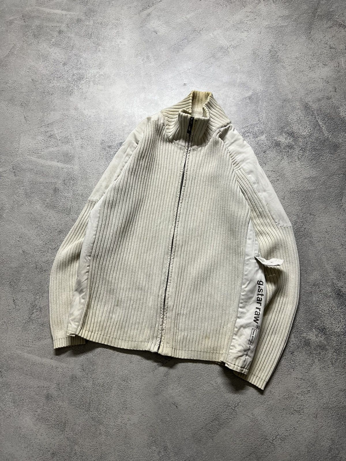 G-Star Vintage Y2K Diesel vibe G-Star RAW Knit Sweater 00’s Size US XL / EU 56 / 4 - 3 Thumbnail