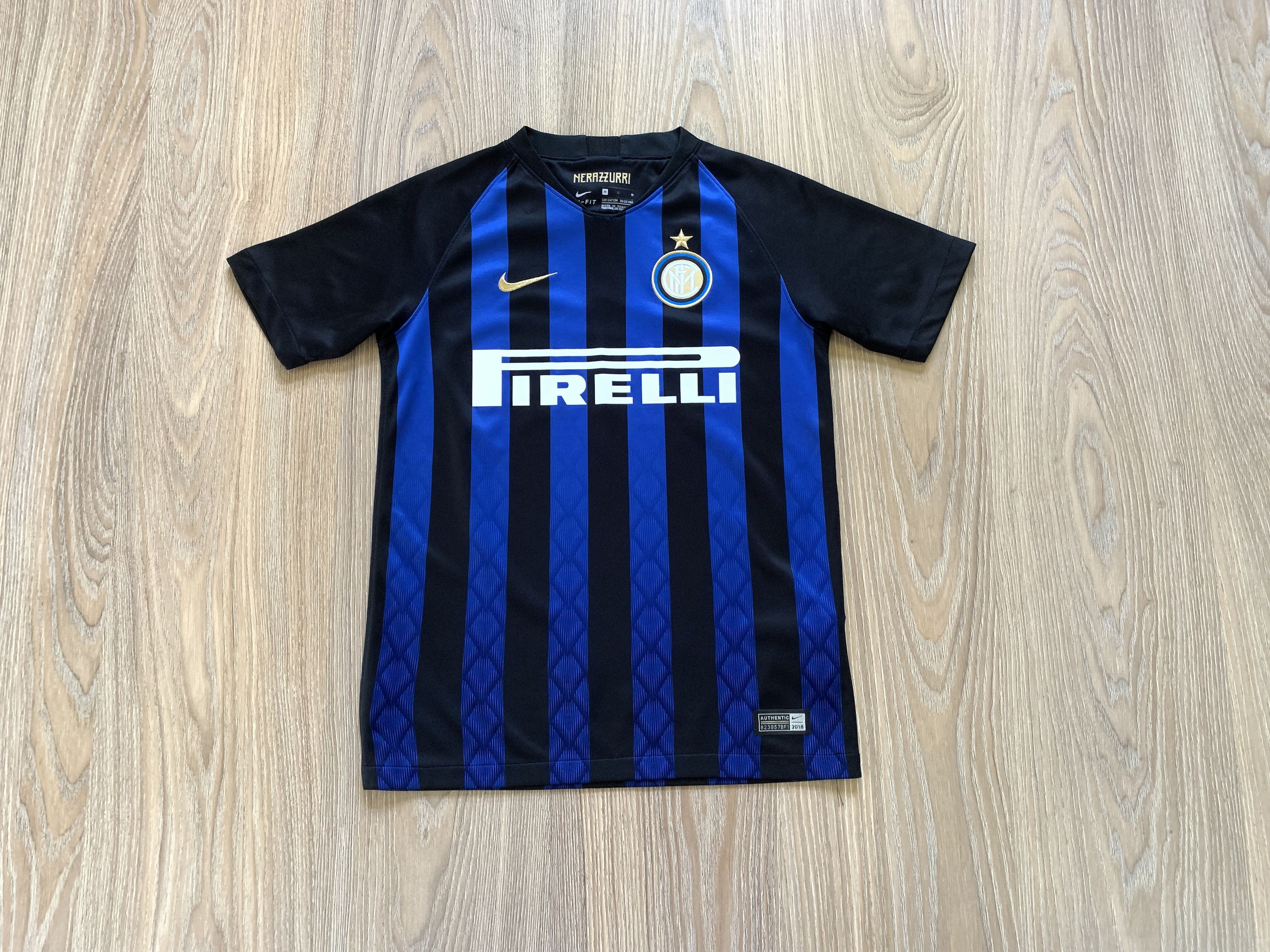 Nike Nike Inter Milan Home Football Jersey Junior Kids 2018/19 Size US XXS / EU 40 - 1 Thumbnail