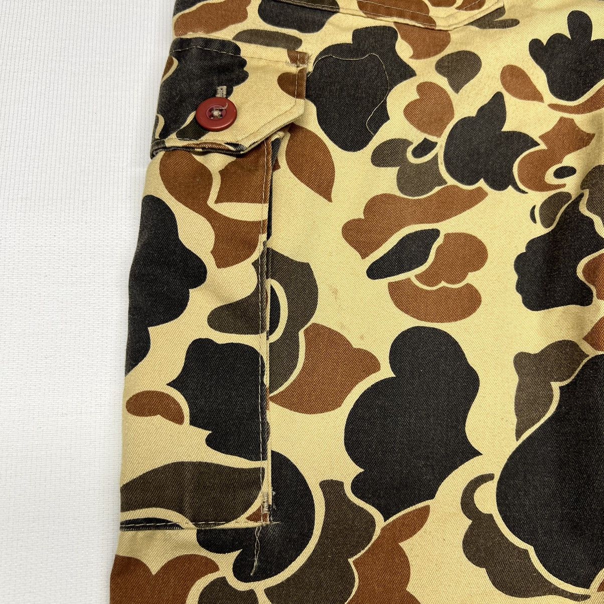 Vintage VTG 10X Cargo Pants Medium Duck Camo Brown Pocket Hunting Size US 32 / EU 48 - 13 Thumbnail