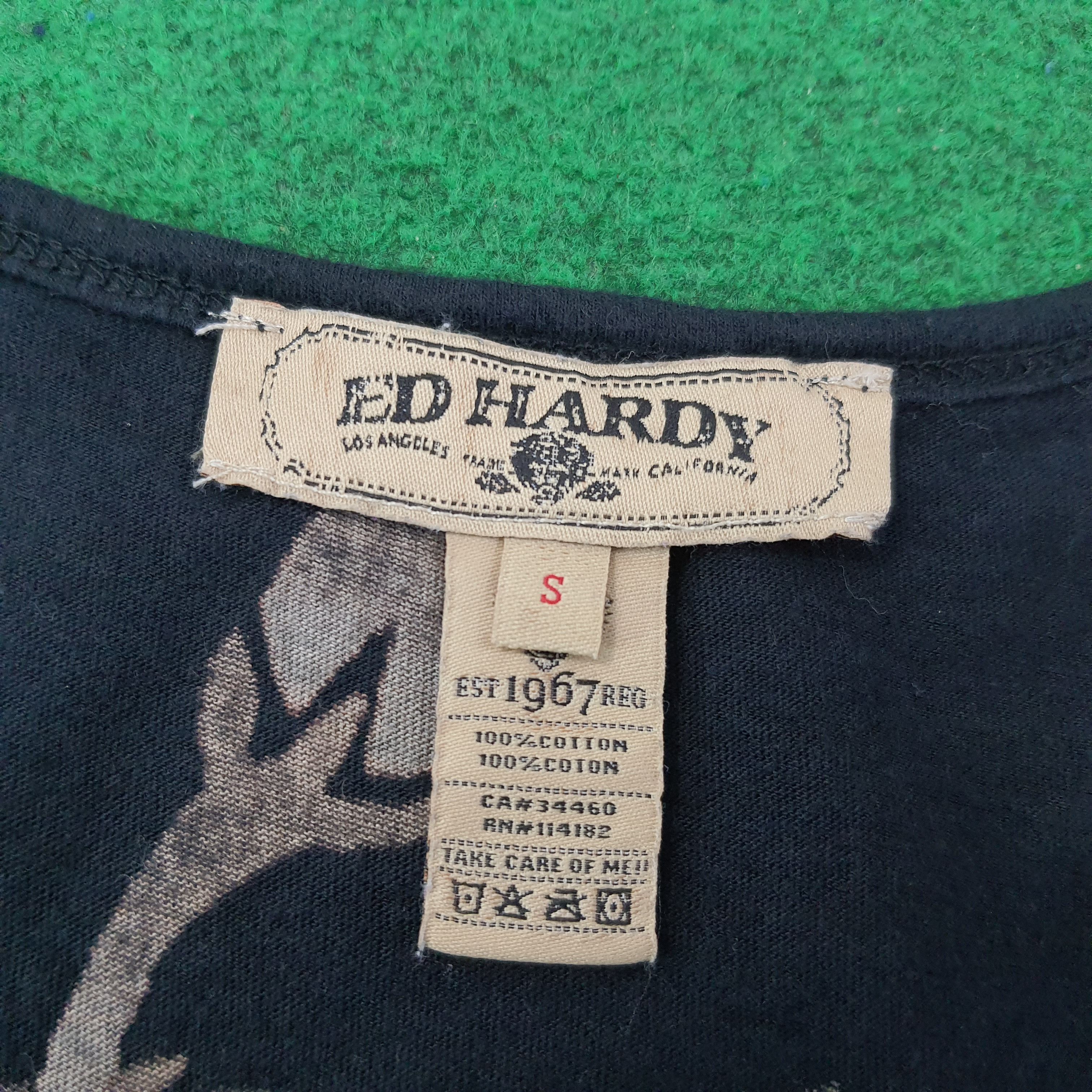 Ed Hardy Vintage Ed Hardy Rock the World Sleeveless Tank Top C249N27 Size US S / EU 44-46 / 1 - 7 Thumbnail
