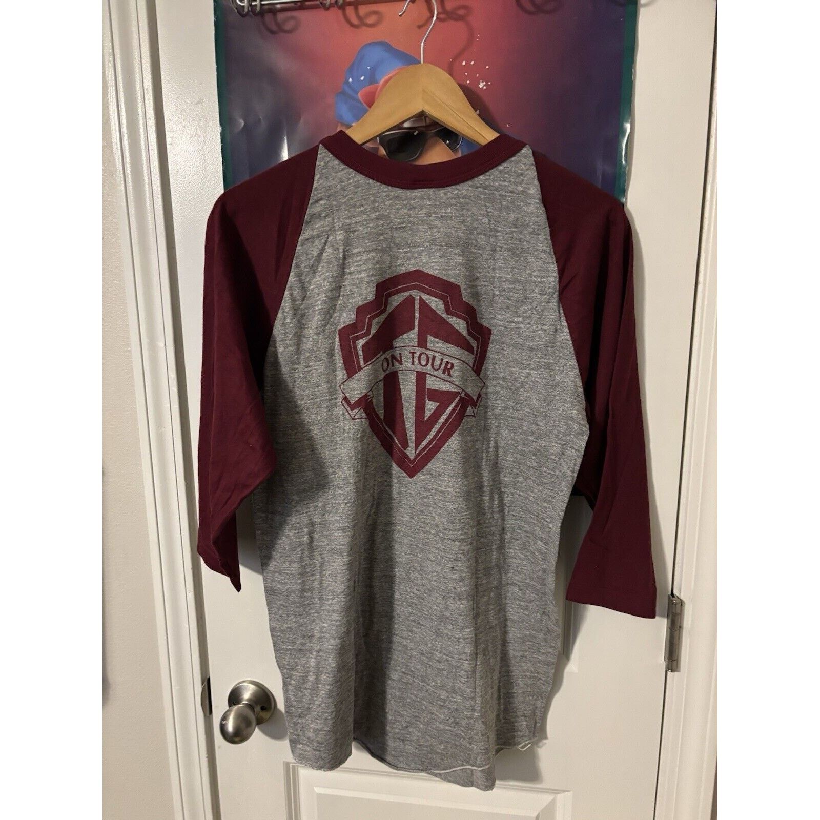 Other vintage T.G sheppard 1980s reglan shirt Long Sleeve Grey L Size US L / EU 52-54 / 3 - 2 Thumbnail