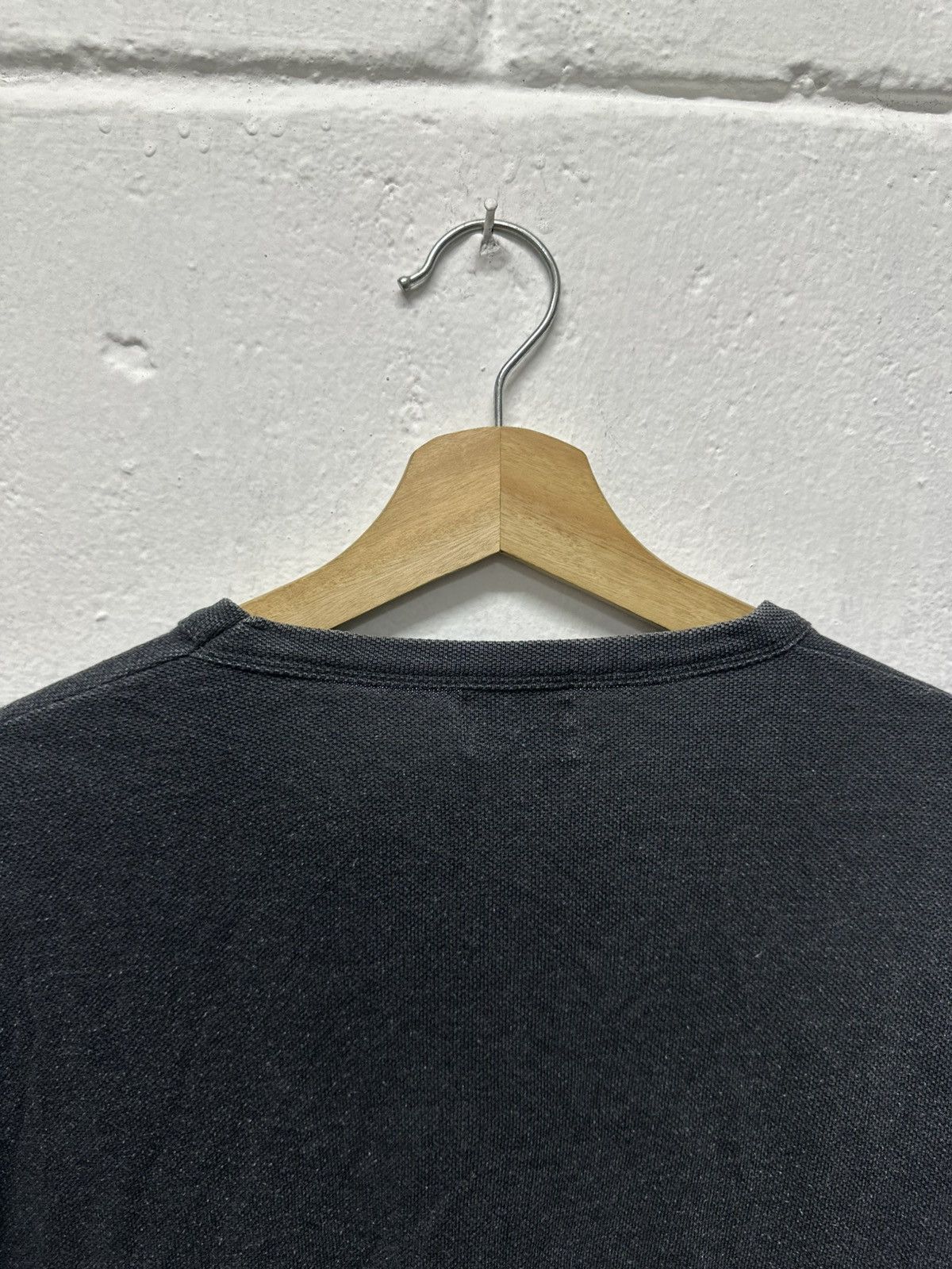 Yohji Yamamoto 1990 - Yohji Yamamoto All Against Risk A.A.R L/S Shirt Size US L / EU 52-54 / 3 - 4 Thumbnail